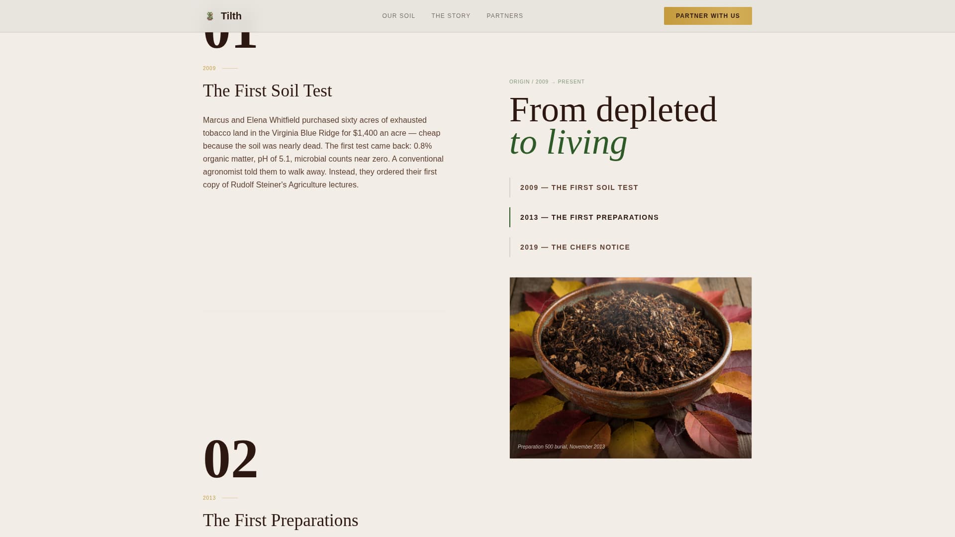 Organic & Sustainable Farm Education Website Template