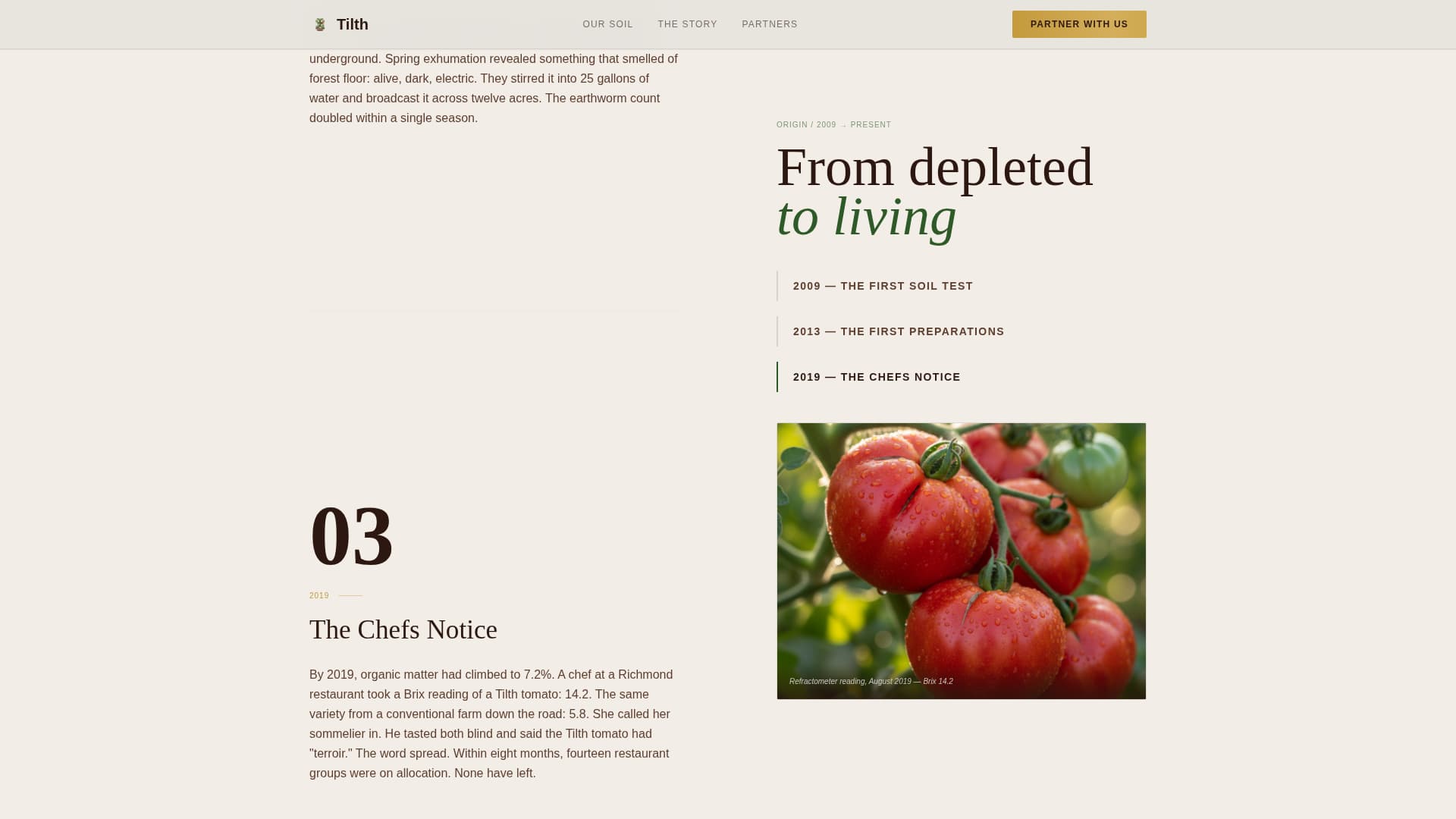 Organic & Sustainable Farm Education Website Template