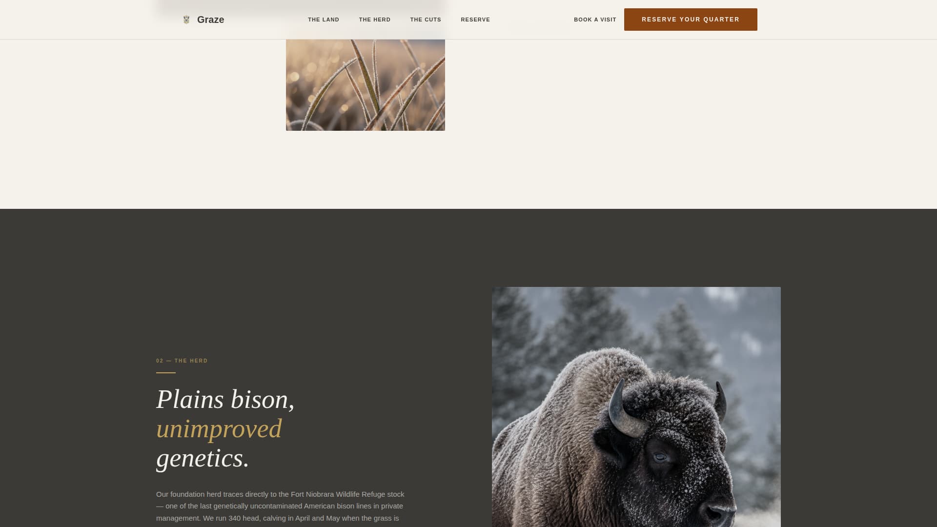 Livestock & Animal Husbandry Professional Website Template