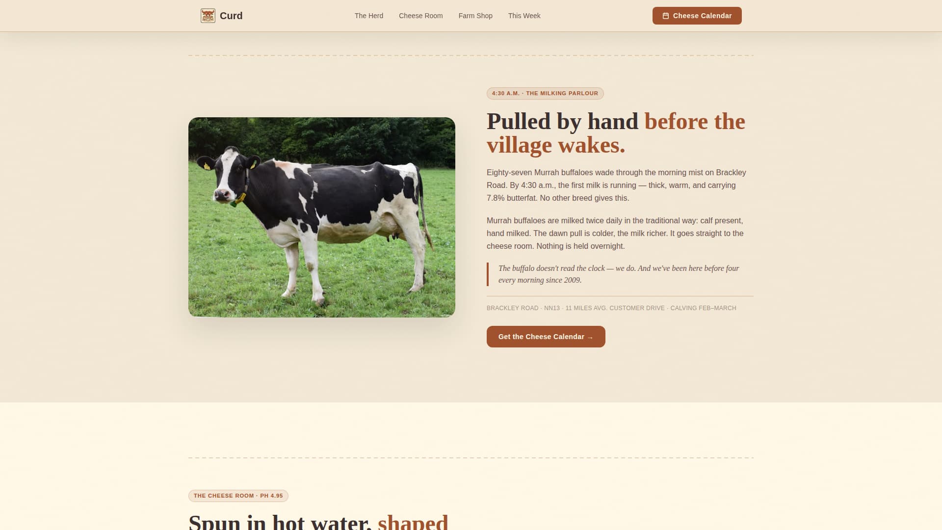Dairy & Poultry Farm Professional Website Template