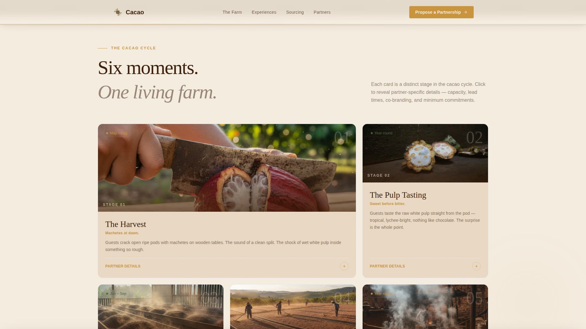 Agri-Tourism & Farm Experience Specialist Professional Website Template