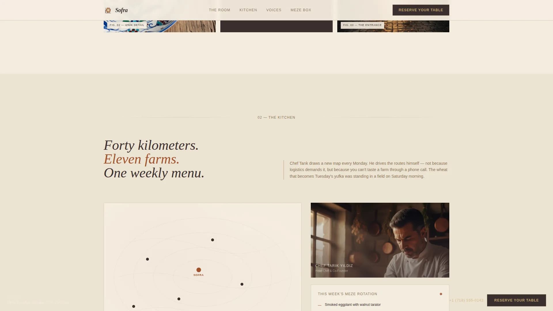Turkish Dining Booking Website Template