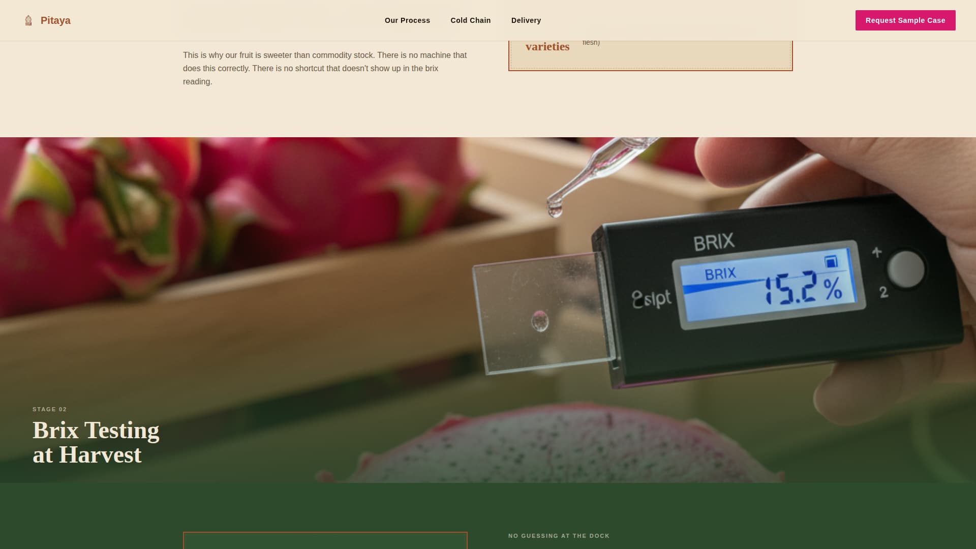 Fruit & Vegetable Farming Specialist Professional Website Template