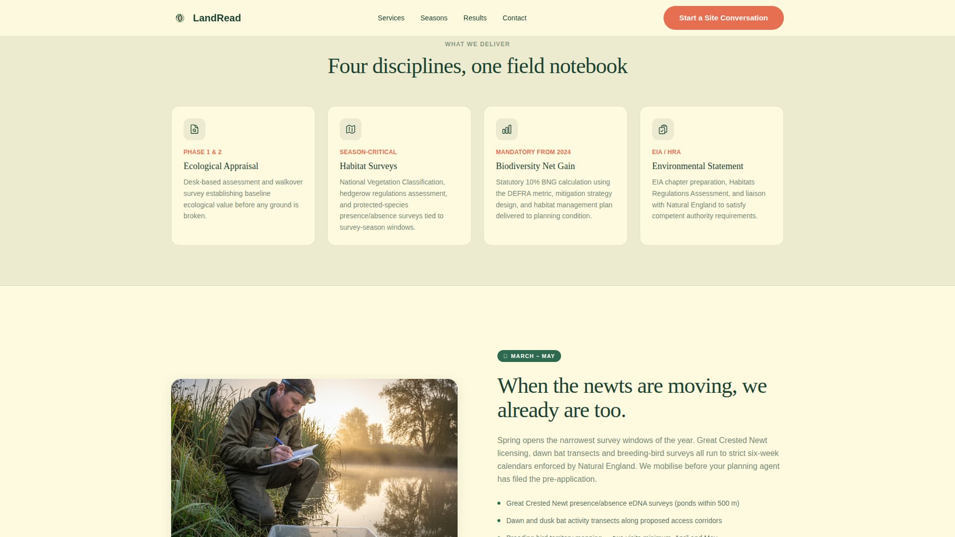 Climate & Environmental Monitoring Privacy Policy Website Template