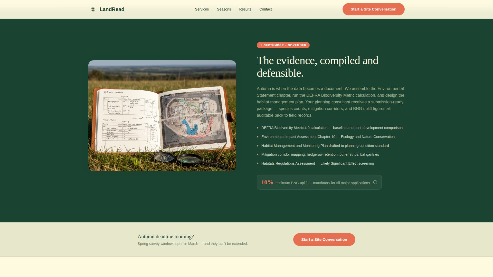 Climate & Environmental Monitoring Privacy Policy Website Template
