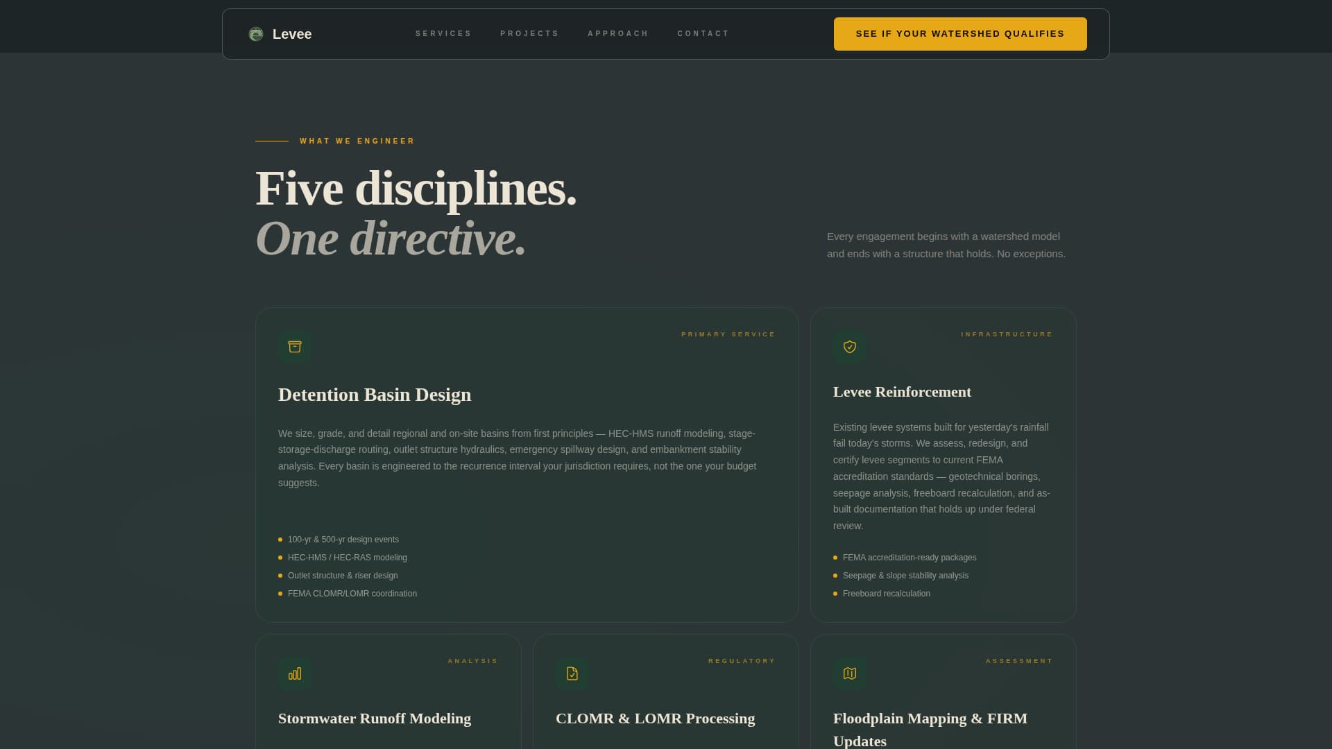 Soil & Water Conservation Professional Website Template