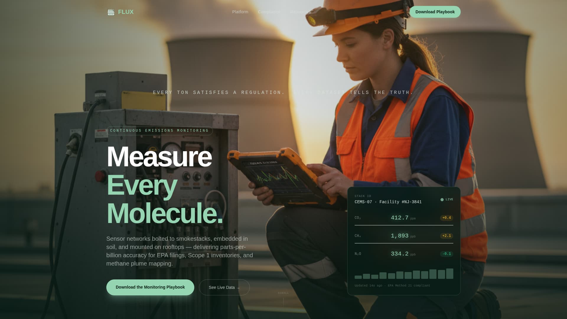 Greenhouse - Premium Gas Landing Page Template