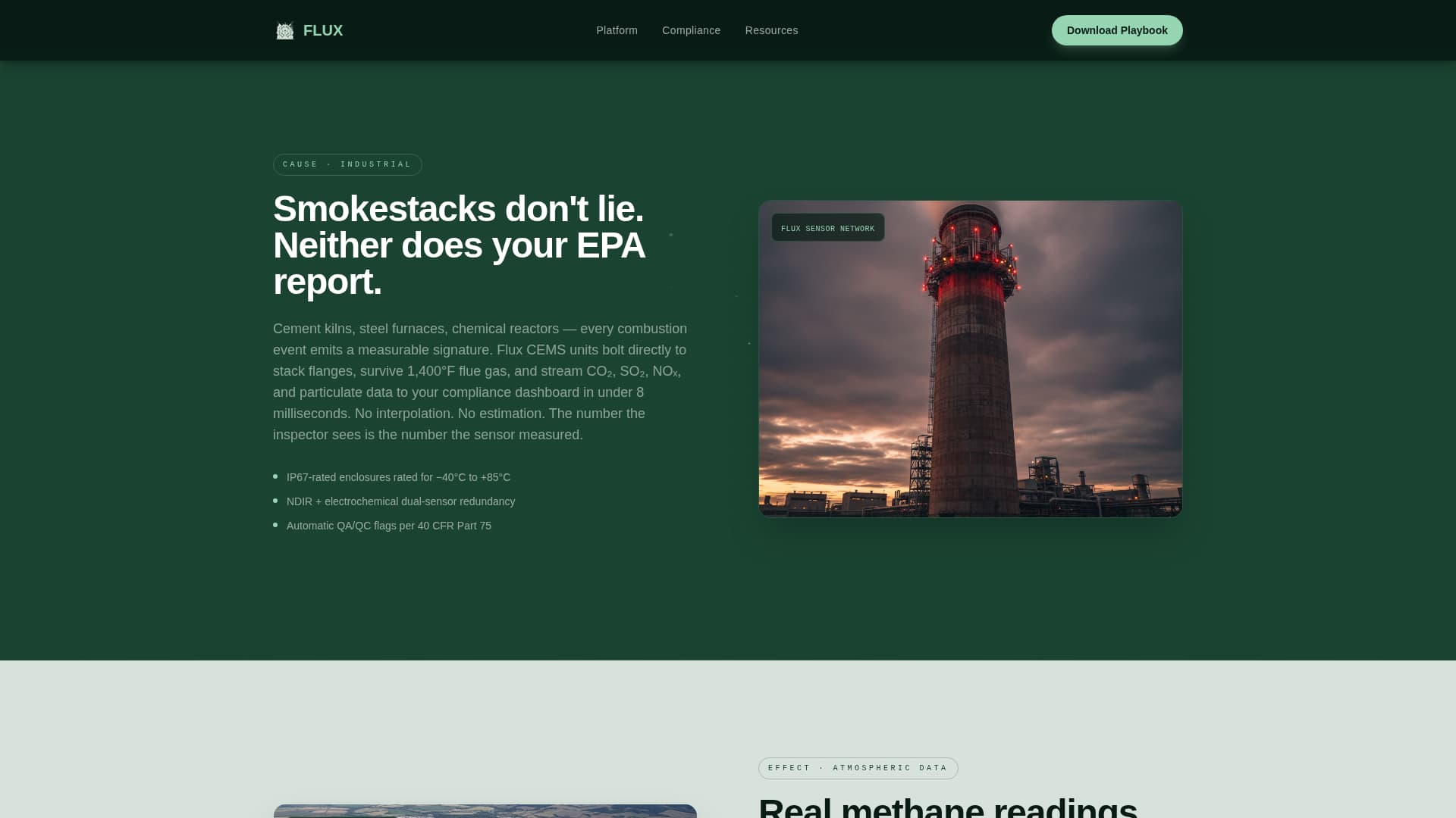 Greenhouse - Premium Gas Landing Page Template