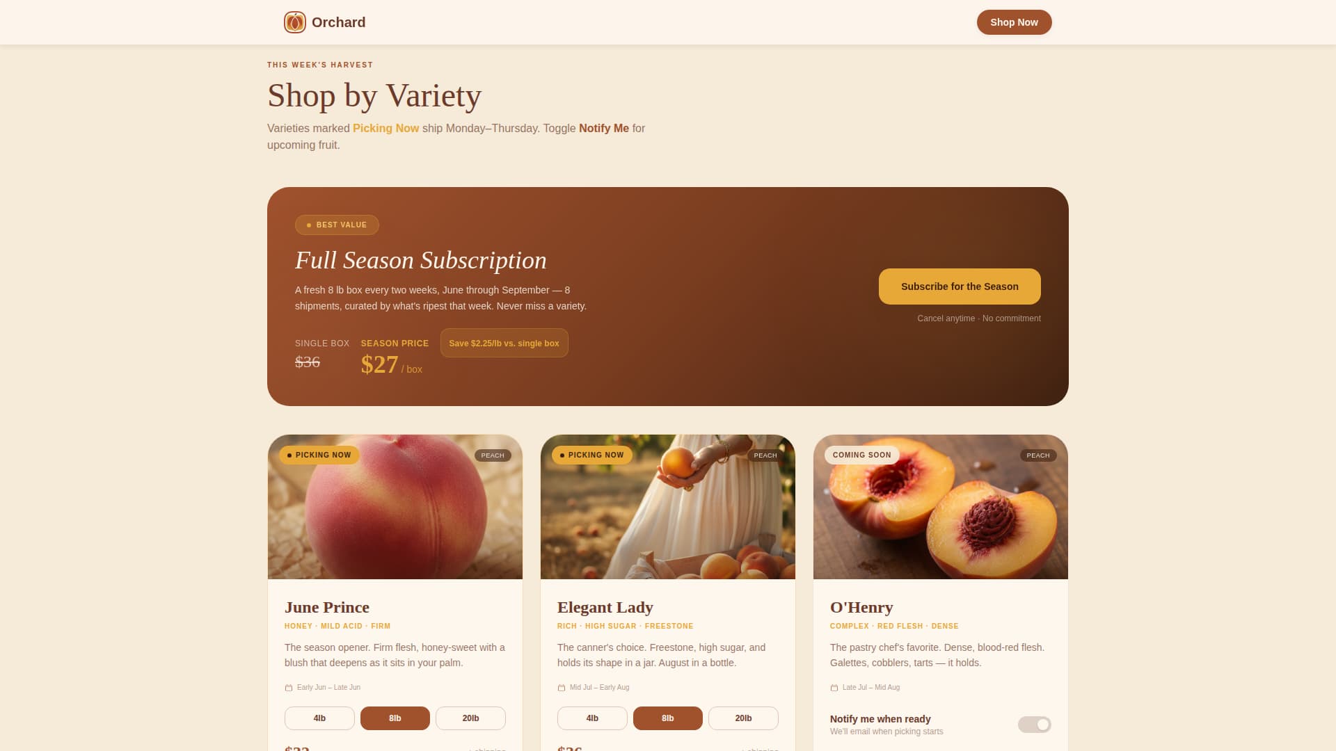 Fruit & Vegetable Farming Complete Professional Website Template