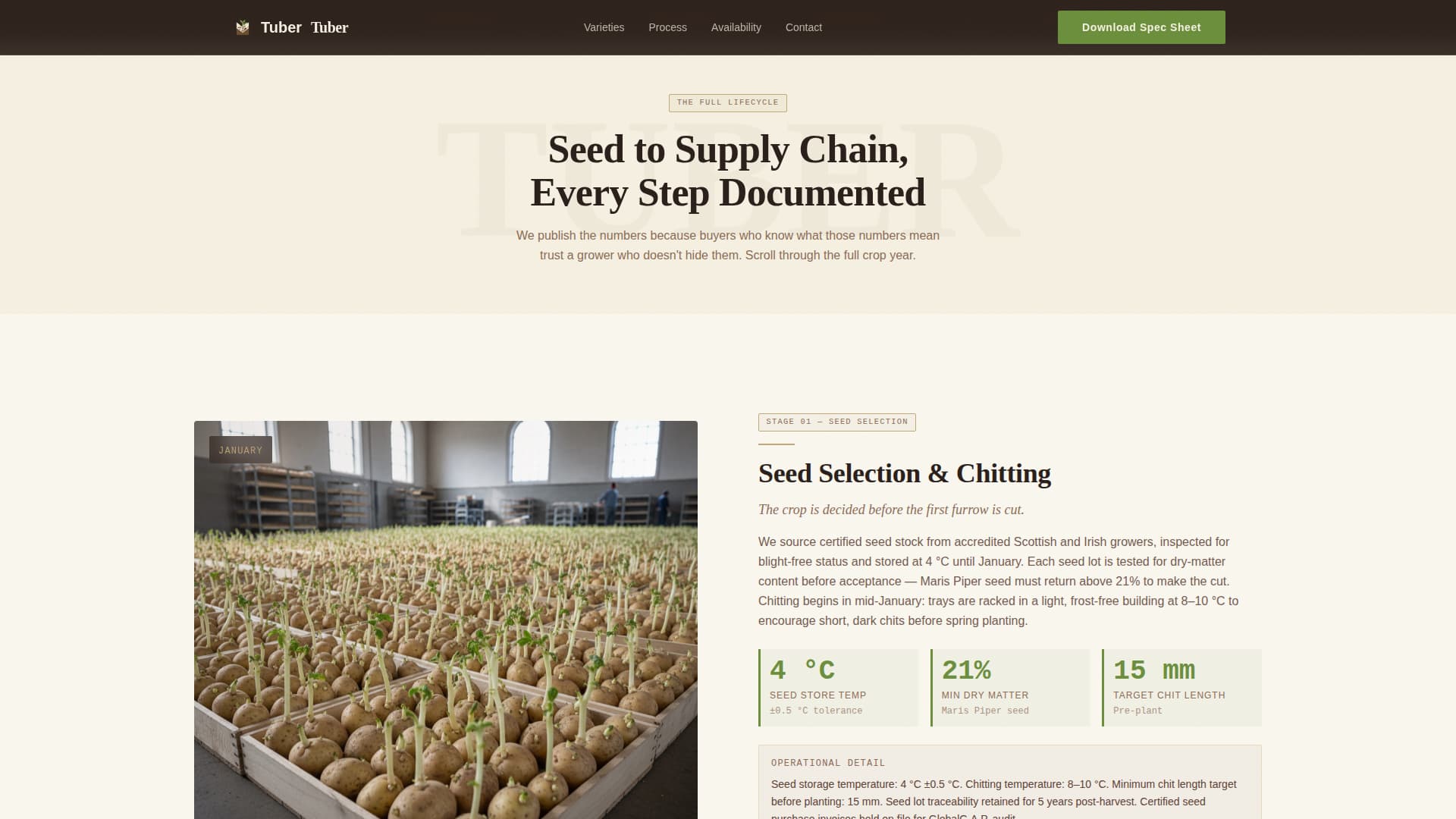 Fruit & Vegetable Farming Advanced Professional Website Template