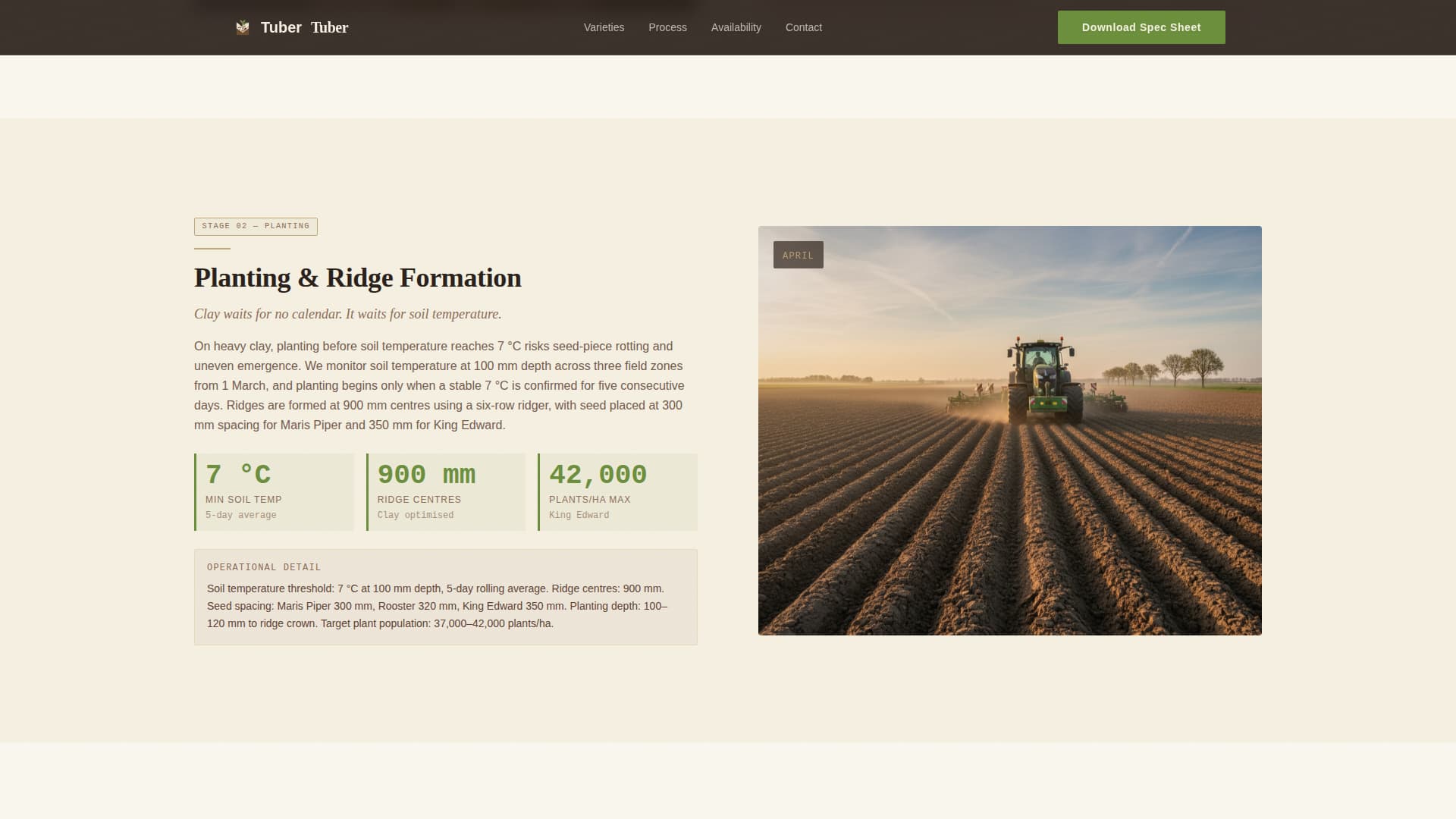Fruit & Vegetable Farming Advanced Professional Website Template