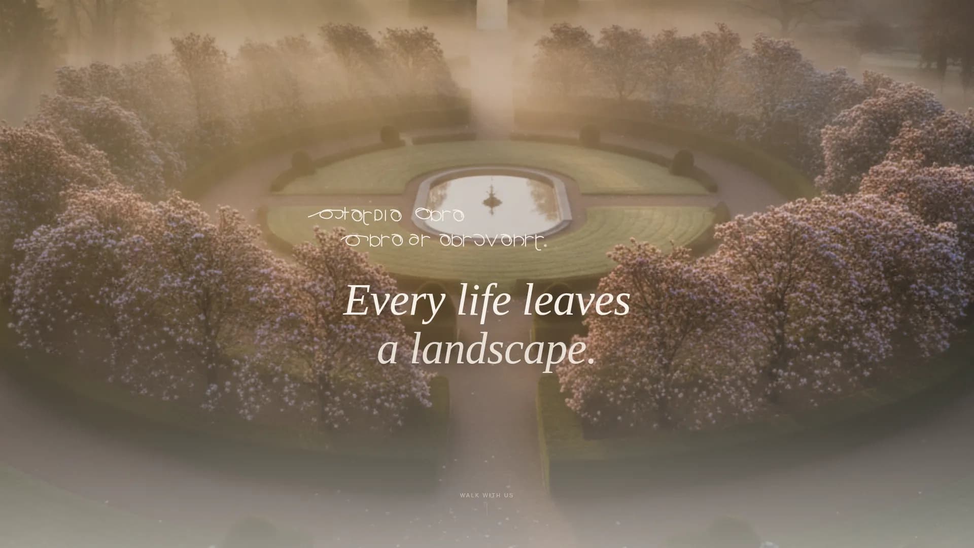 Sanctuary — Serene Memorial Garden Landing Page Template