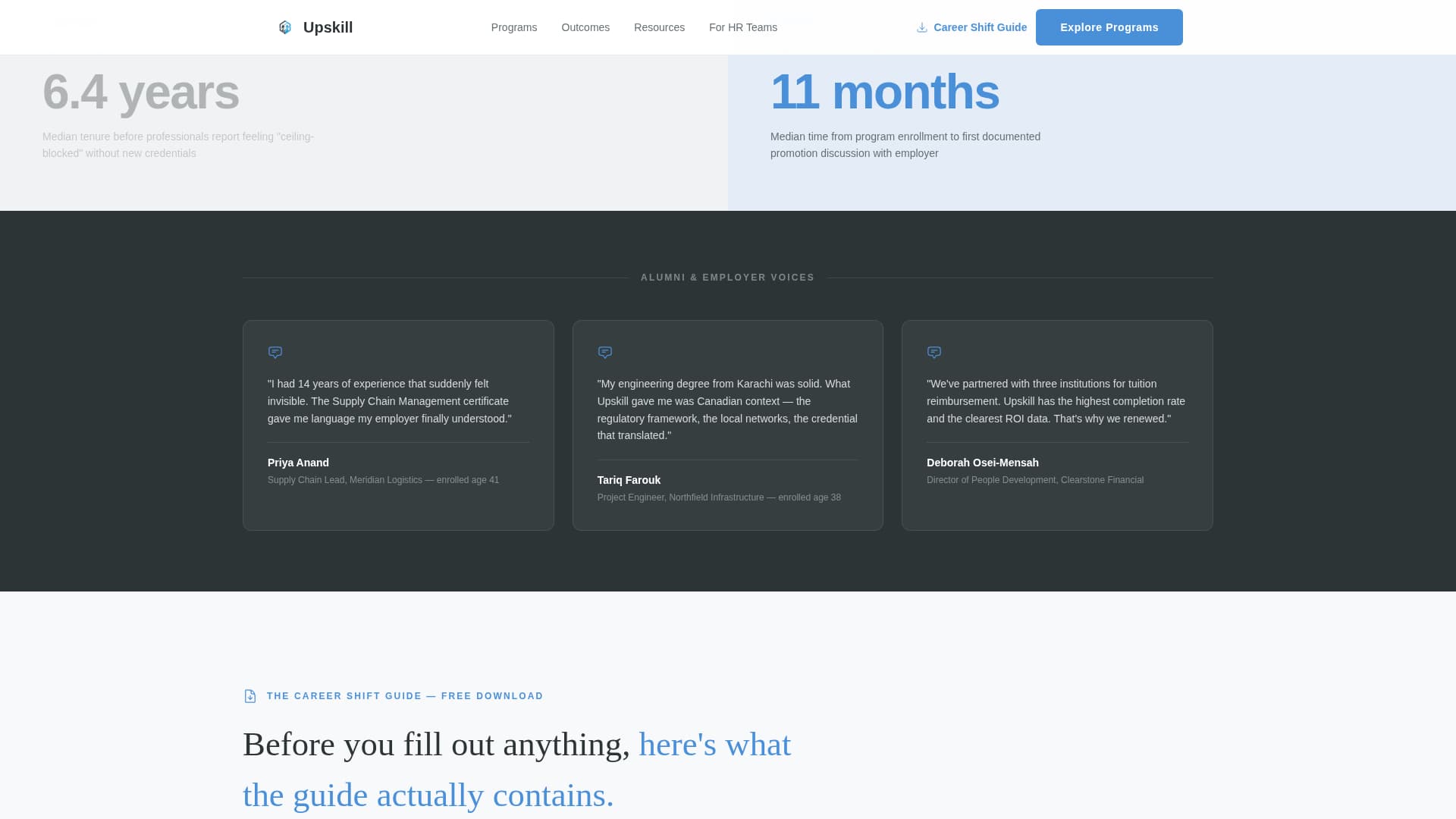 Education Department Careers Website Template