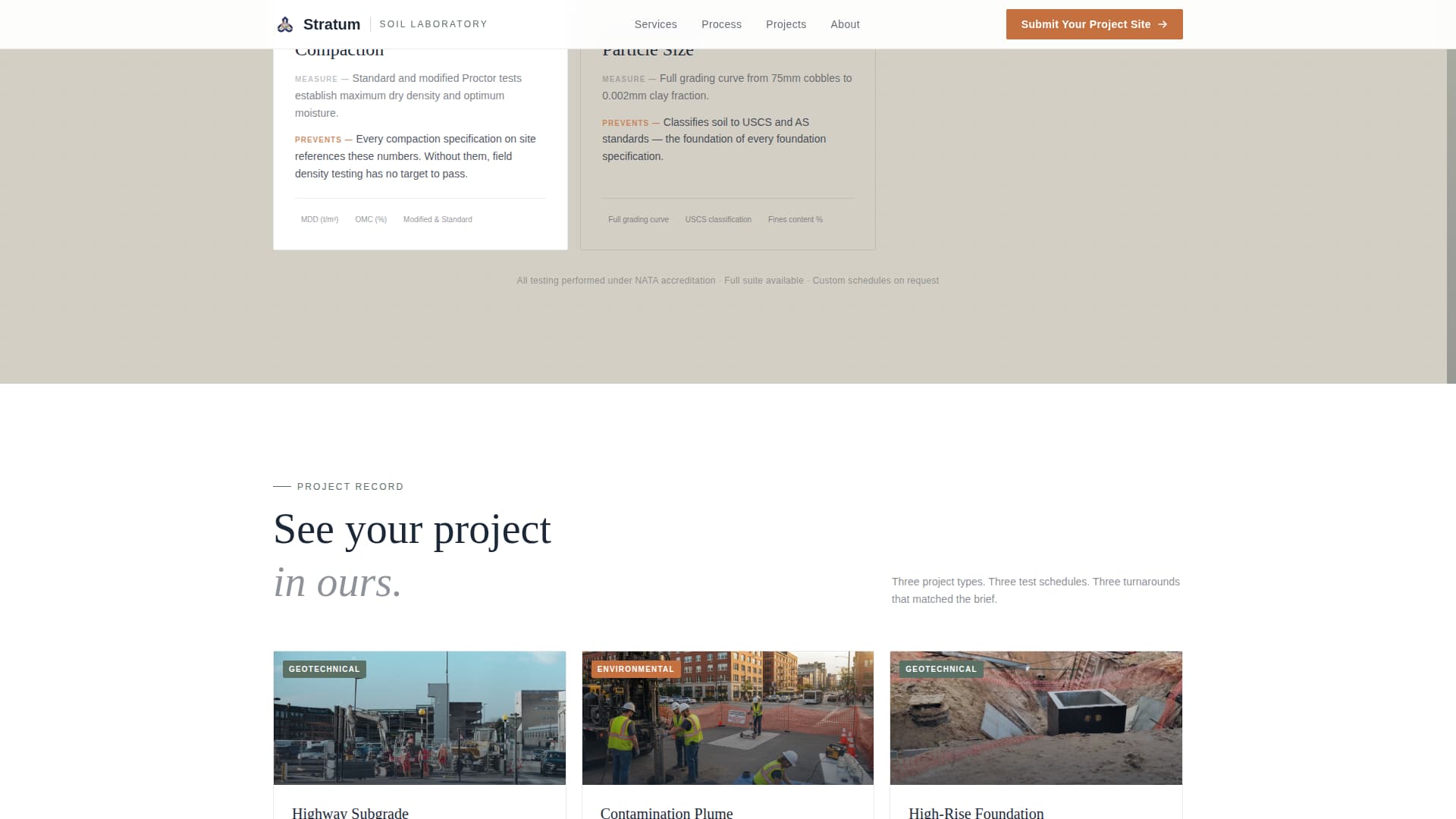 Soil & Water Conservation Specialist Professional Website Template
