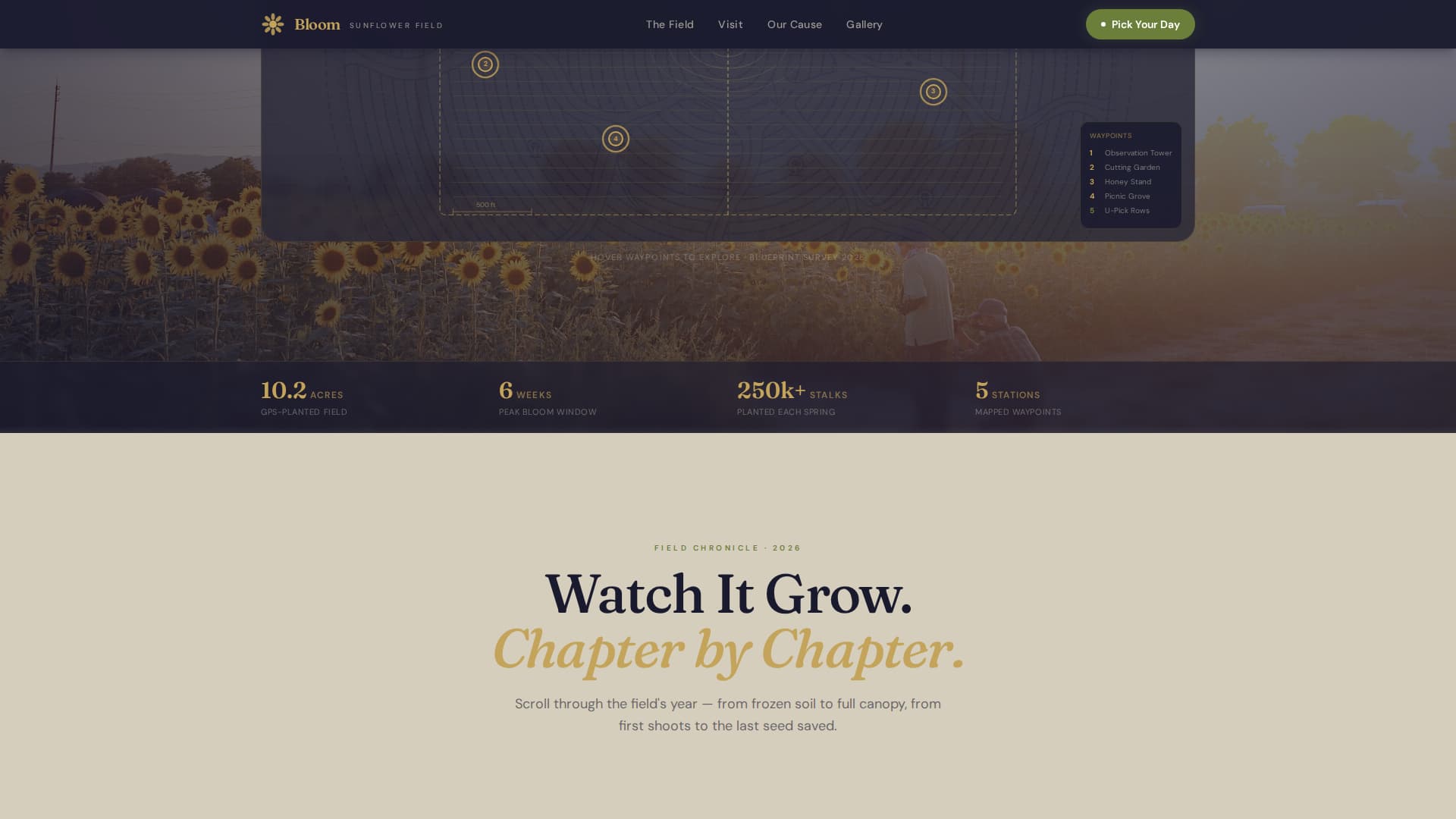 Agri-Tourism & Farm Experience Professional Website Template
