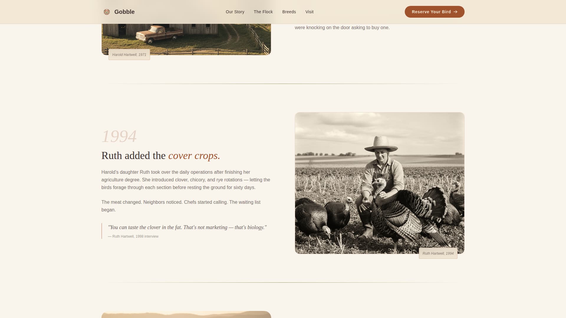 Livestock & Animal Husbandry Specialist Professional Website Template
