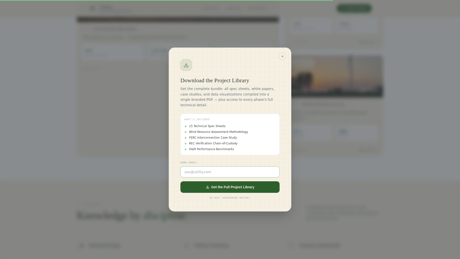 Renewable Energy Company Professional Website Template