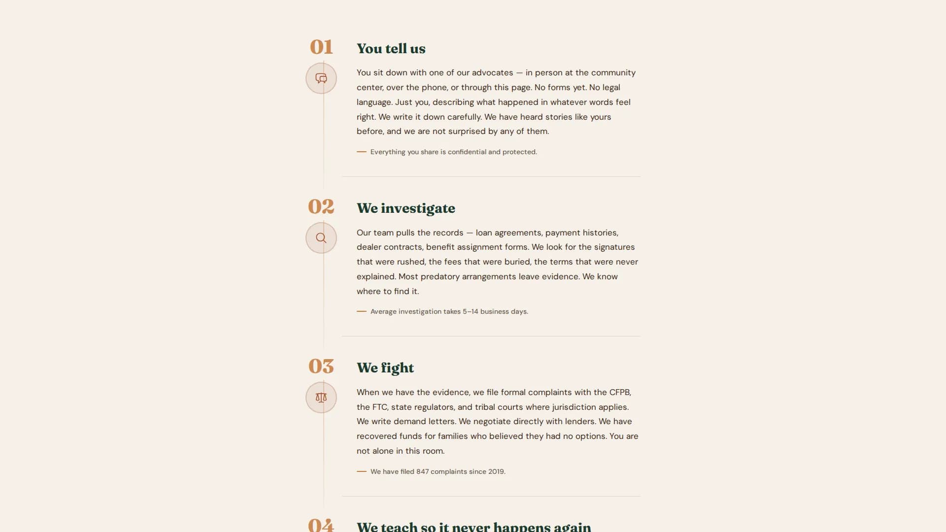 Shield — Advocate Consumer Protection Landing Page Template