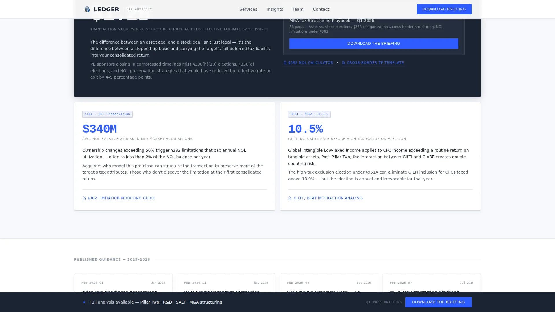 Revenue & Tax Authority Directory Website Template