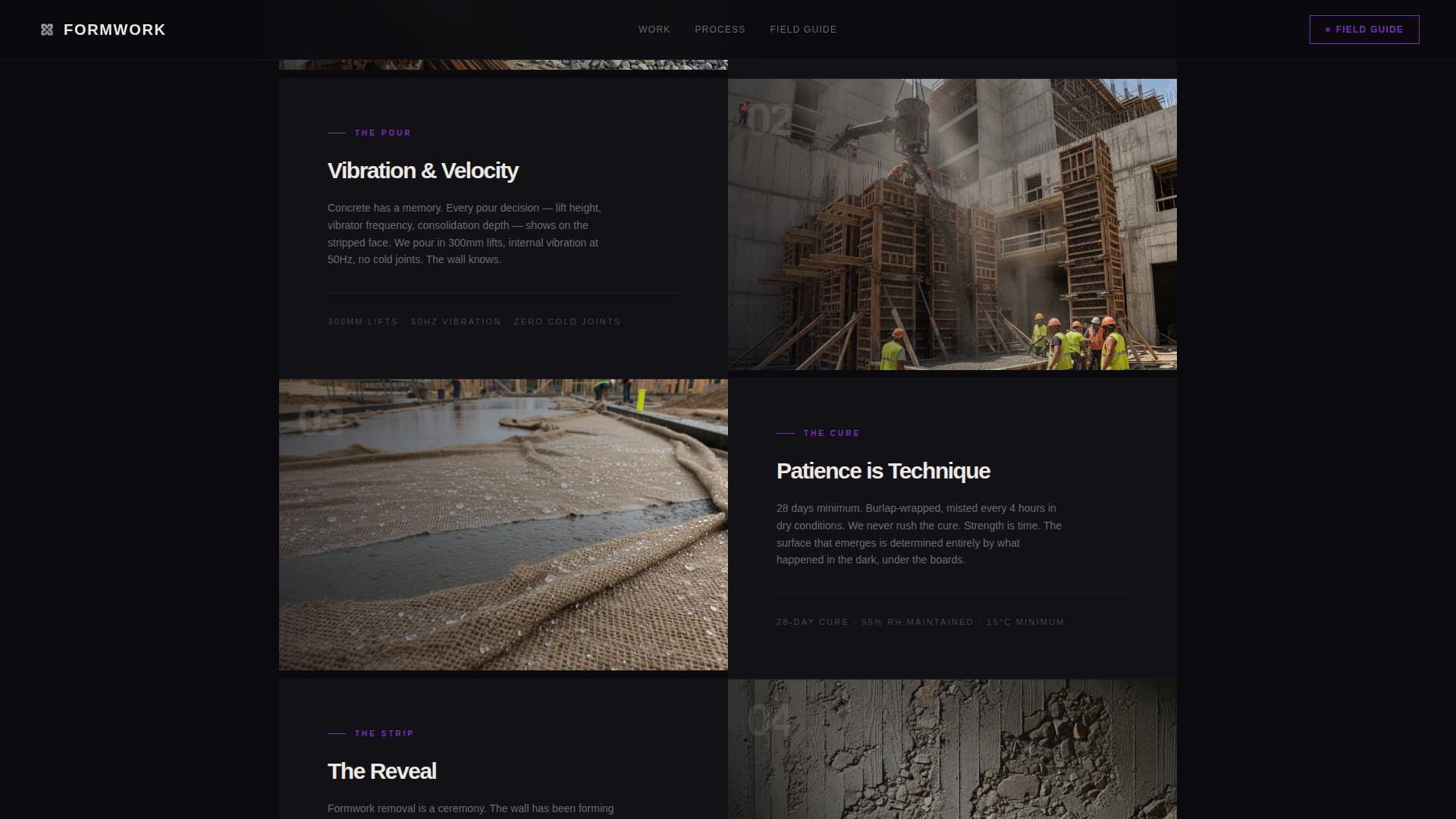 Brutalist Architecture Professional Website Template