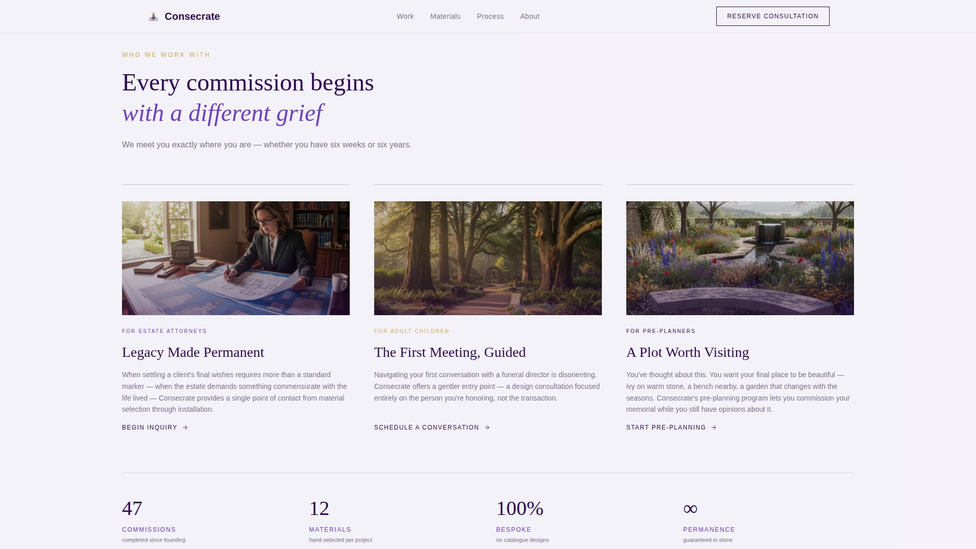 Religious & Cultural Architecture Pre-Launch Website Template