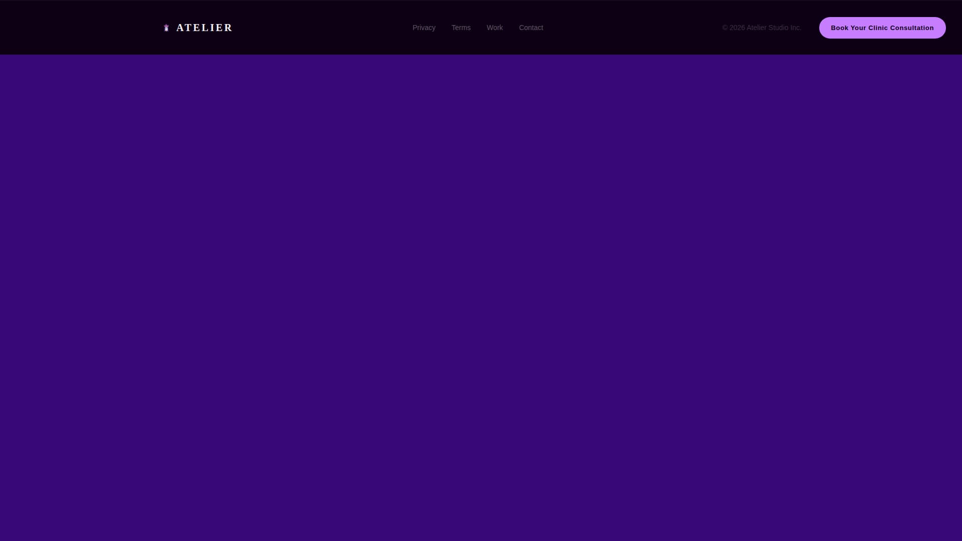 Healthcare & Hospital Design Booking Website Template