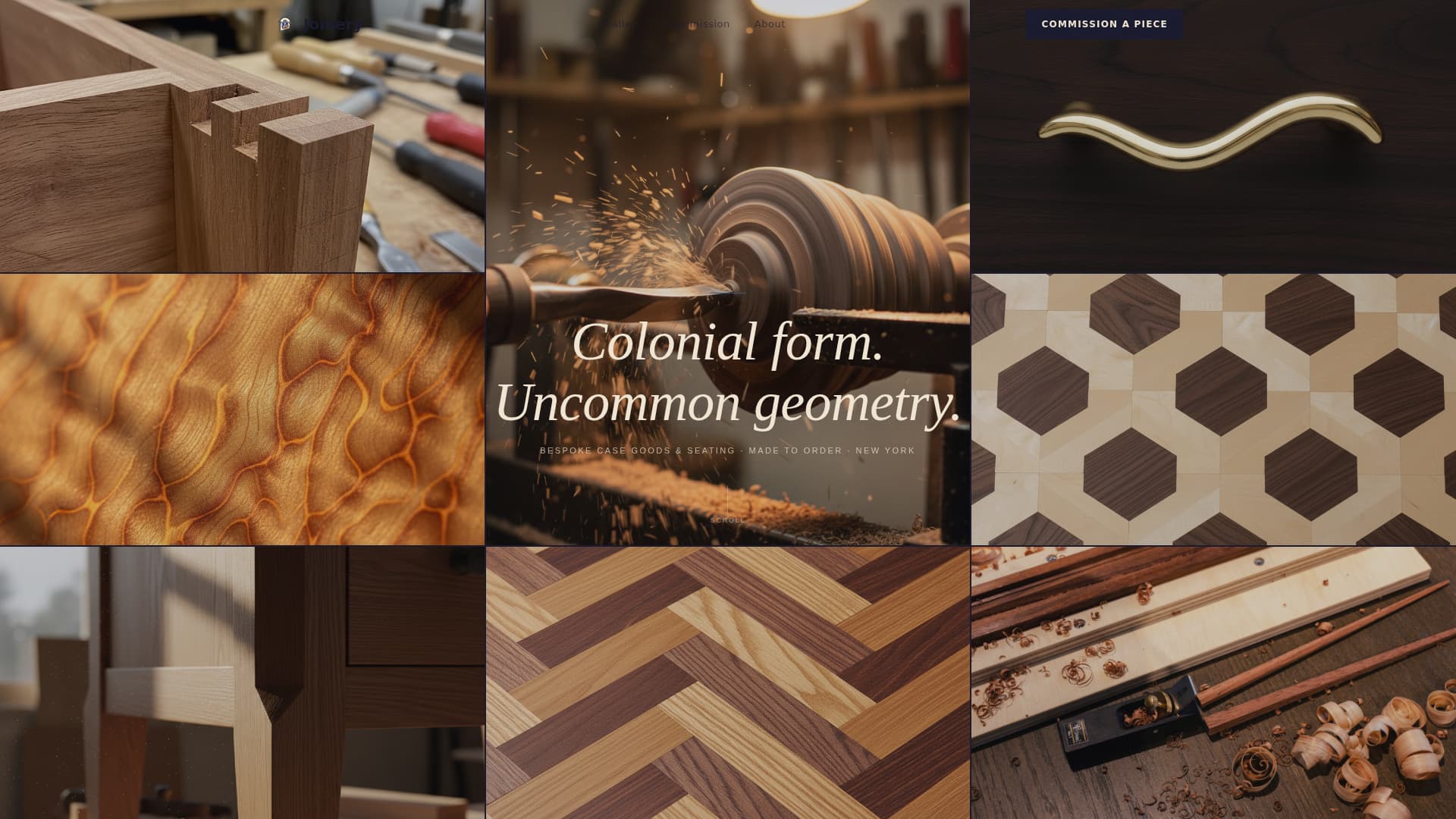Colonial Architecture Specialist Professional Website Template