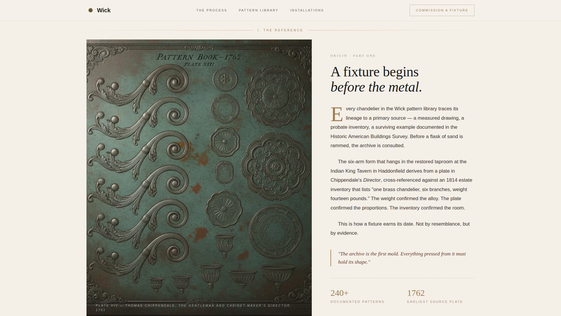 Colonial Architecture Booking Website Template