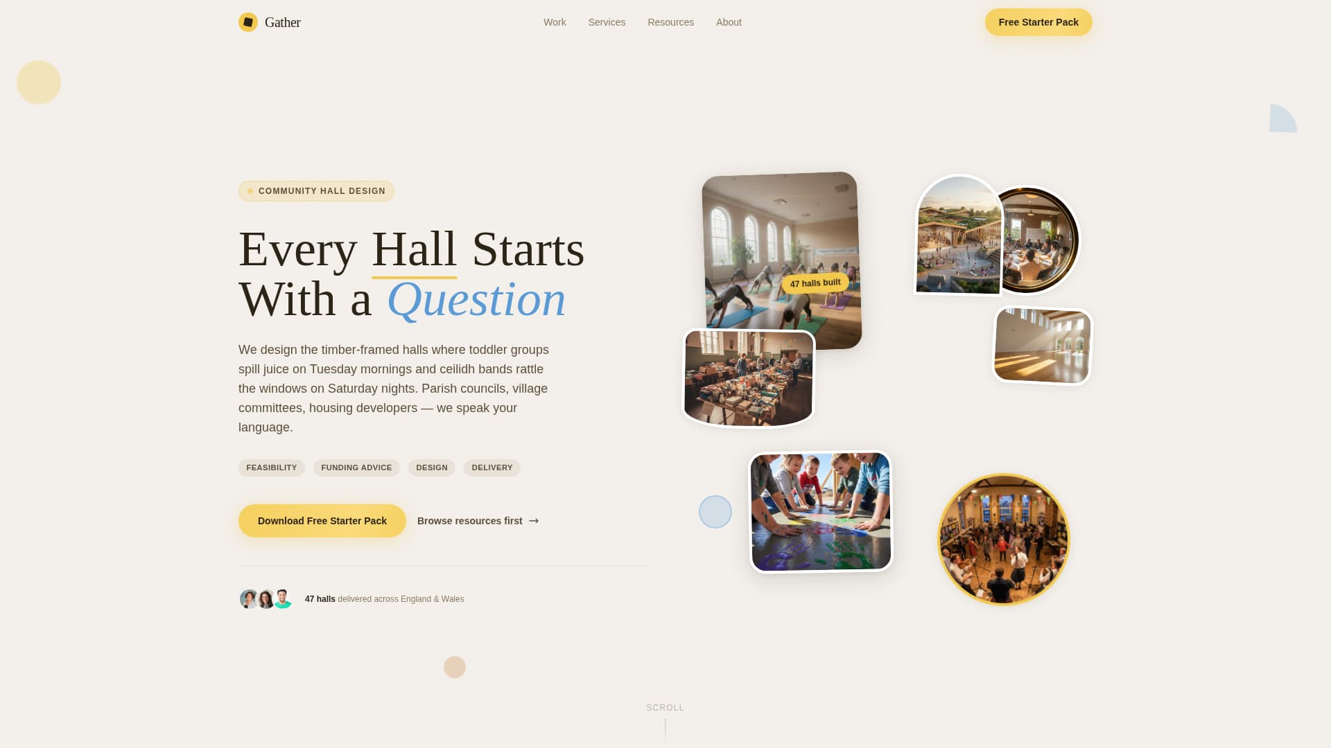 Religious & Cultural Architecture Professional Website Template