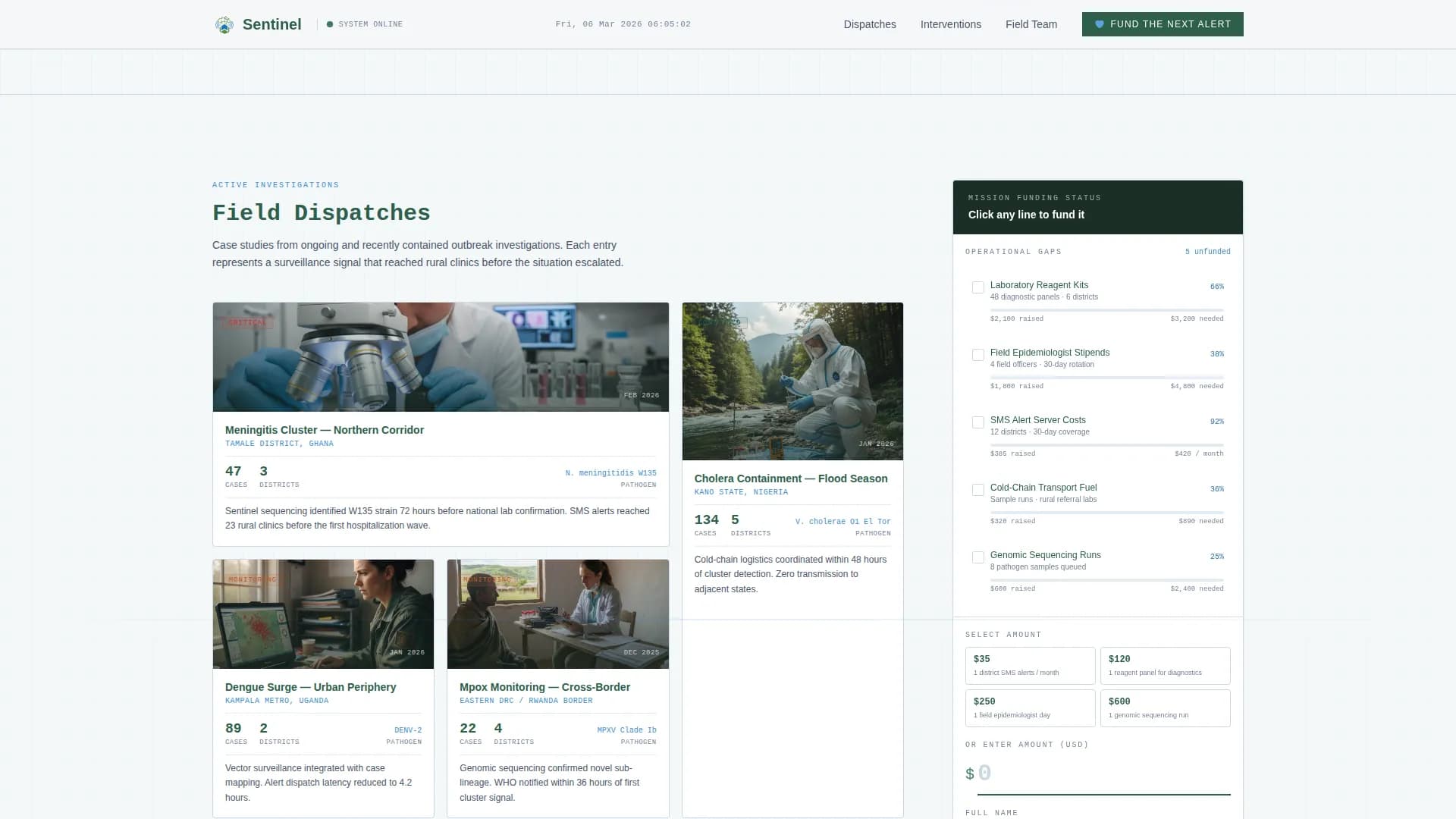 Public Health Department Specialist Professional Website Template