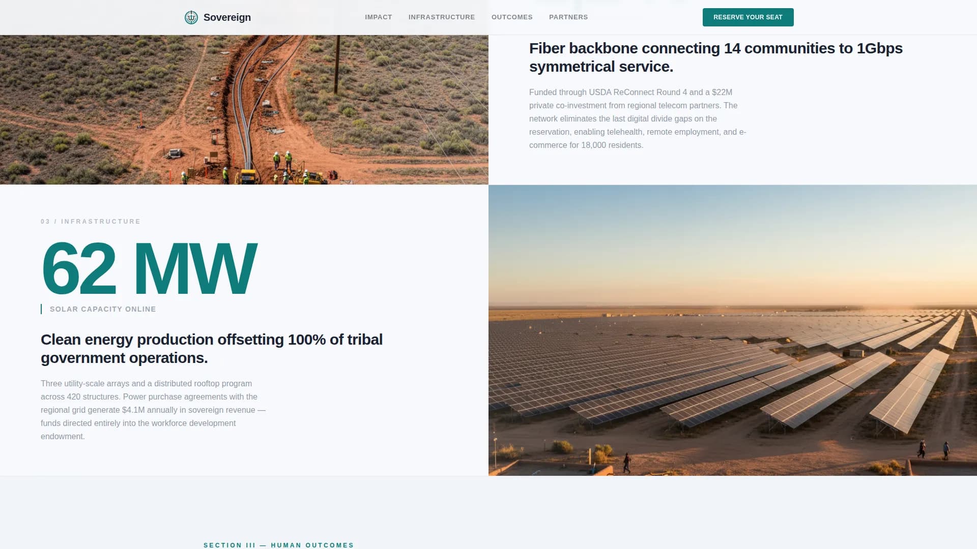 Ascend — Native Community Commerce Landing Page Template