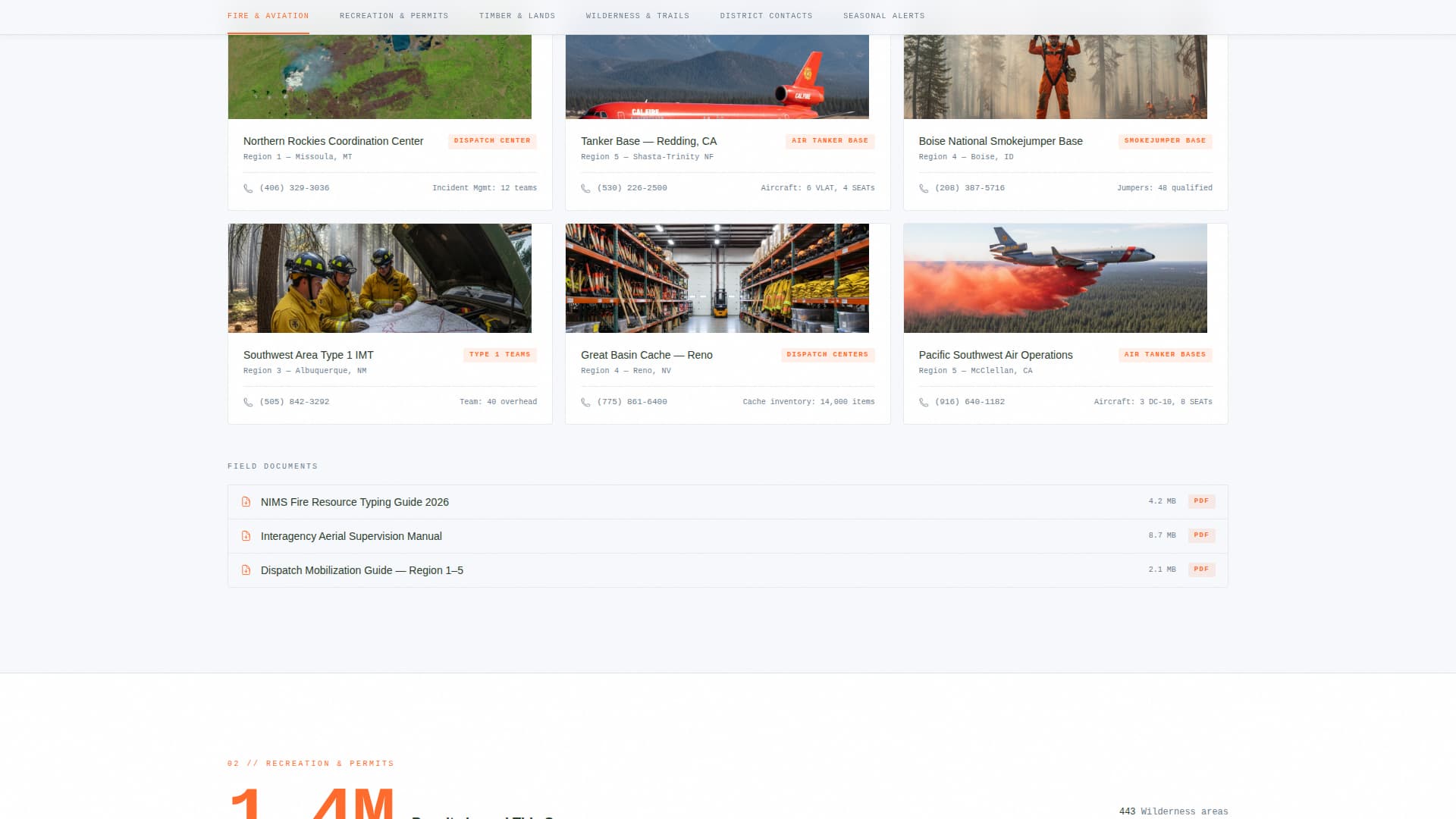 Land & Environmental Agency Directory Website Template