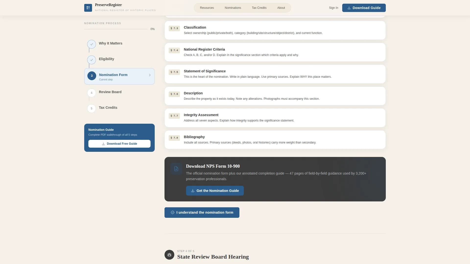 Historic Preservation Government Professional Website Template