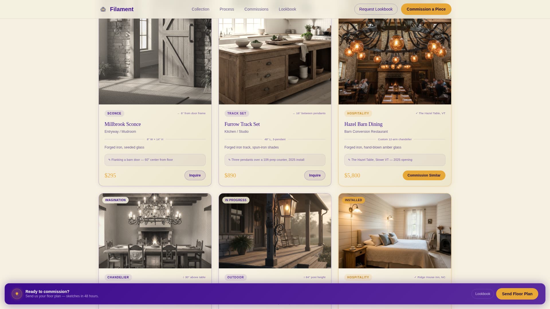 Farmhouse Architecture Specialist Professional Website Template