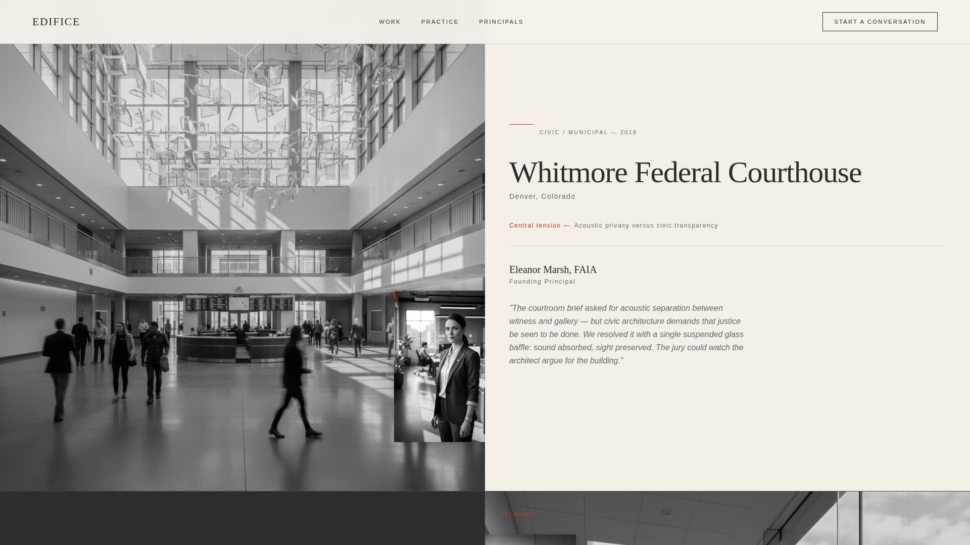 Architecture Firm Professional Website Template