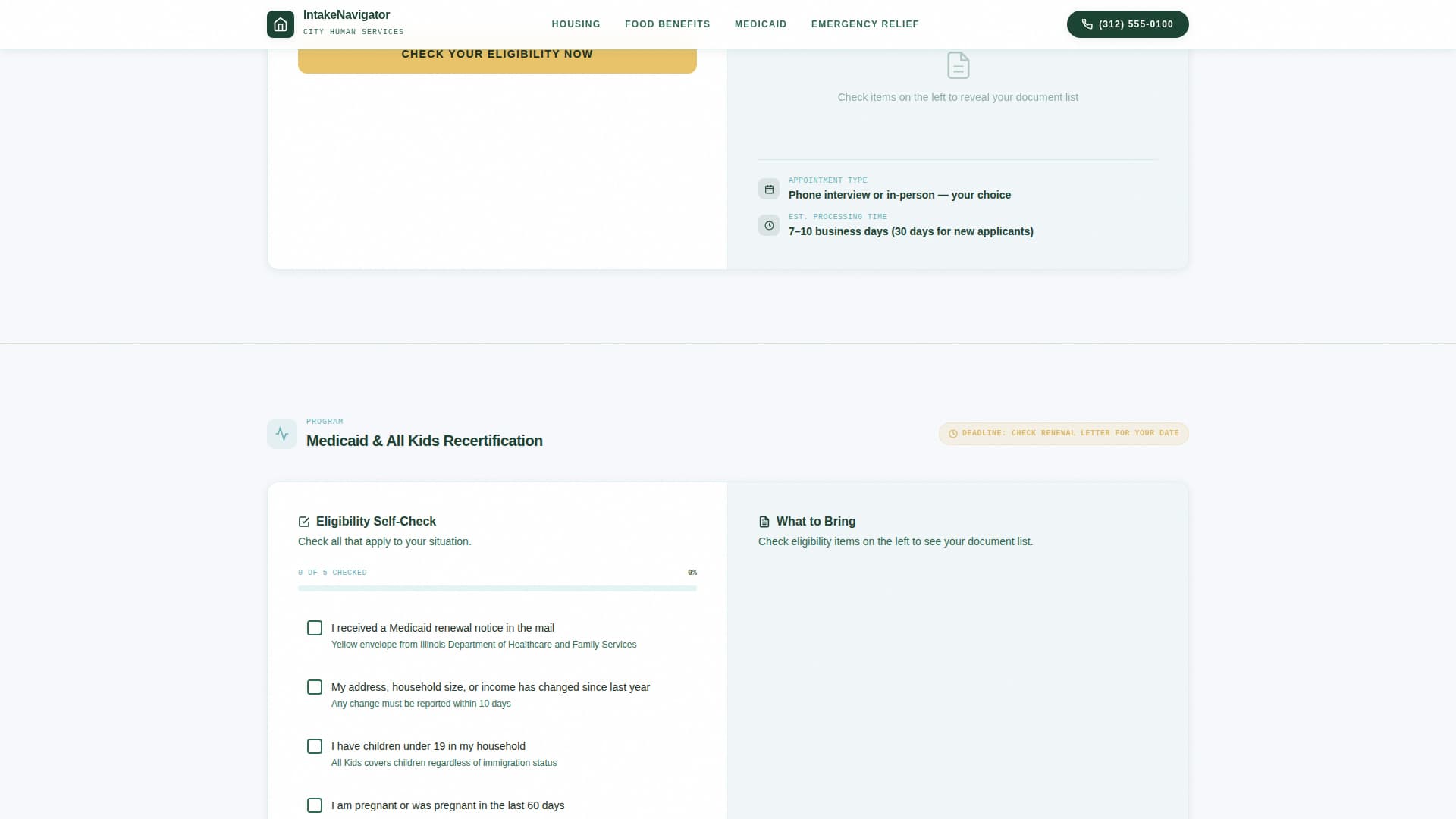 Human Services Government Professional Website Template