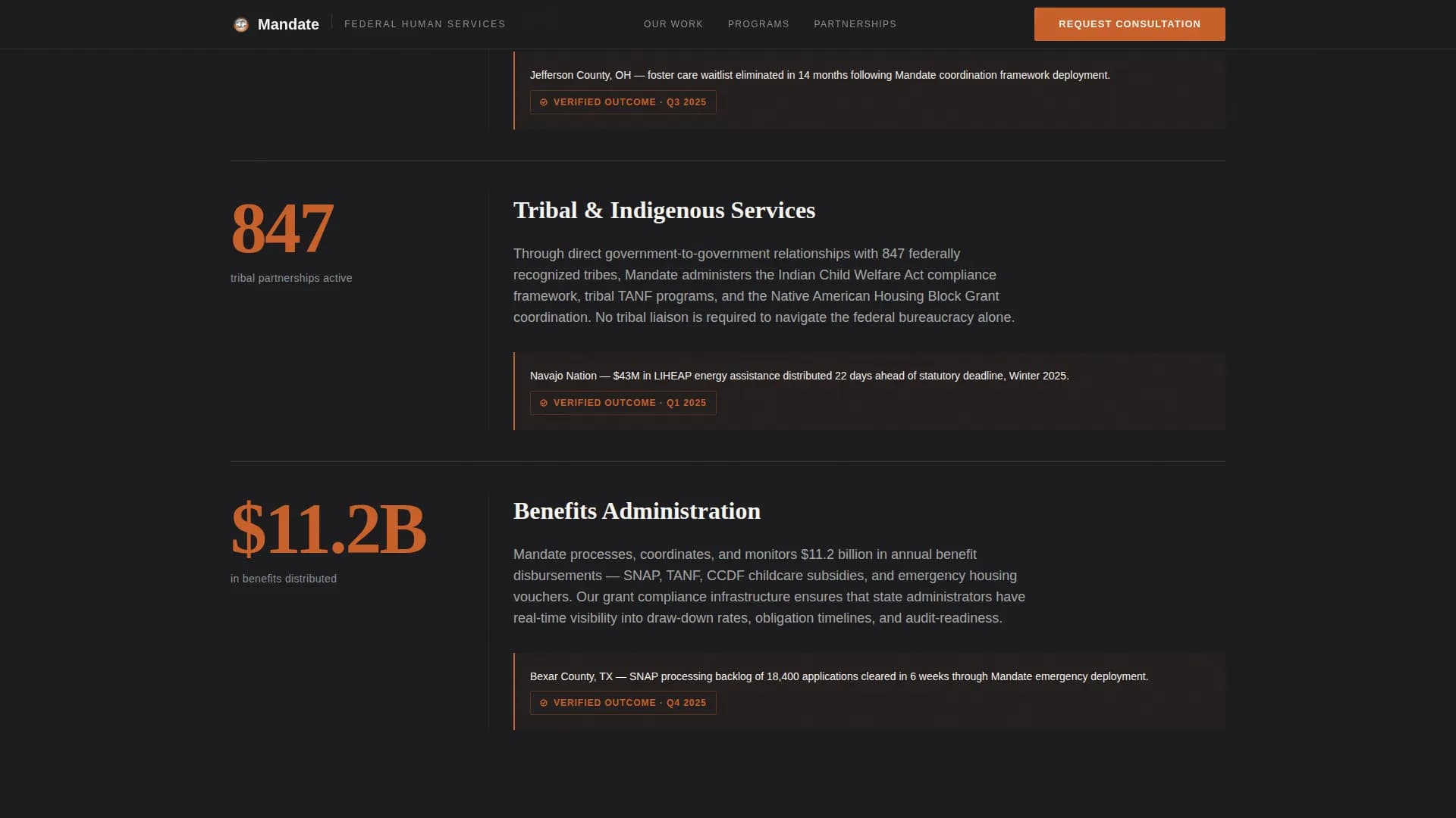 Human Services Government Professional Website Template