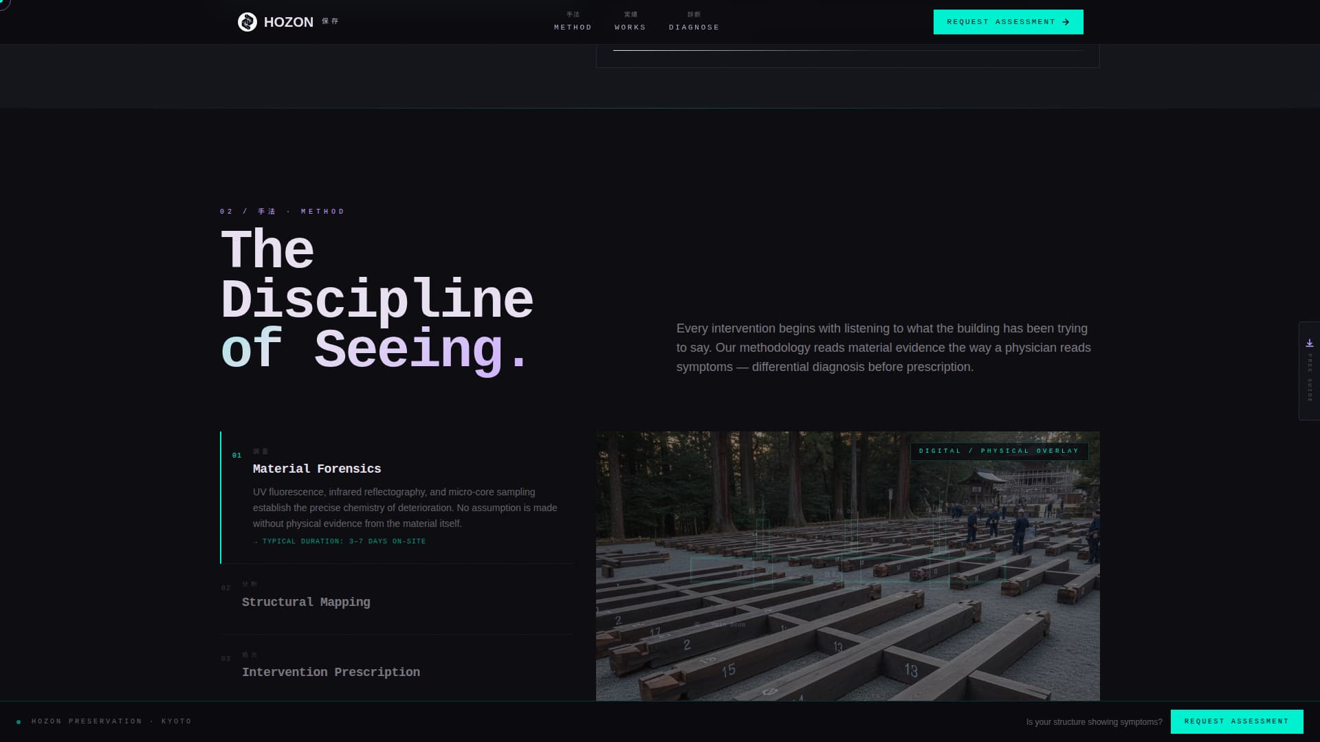 Japanese Architecture Portfolio Website Template
