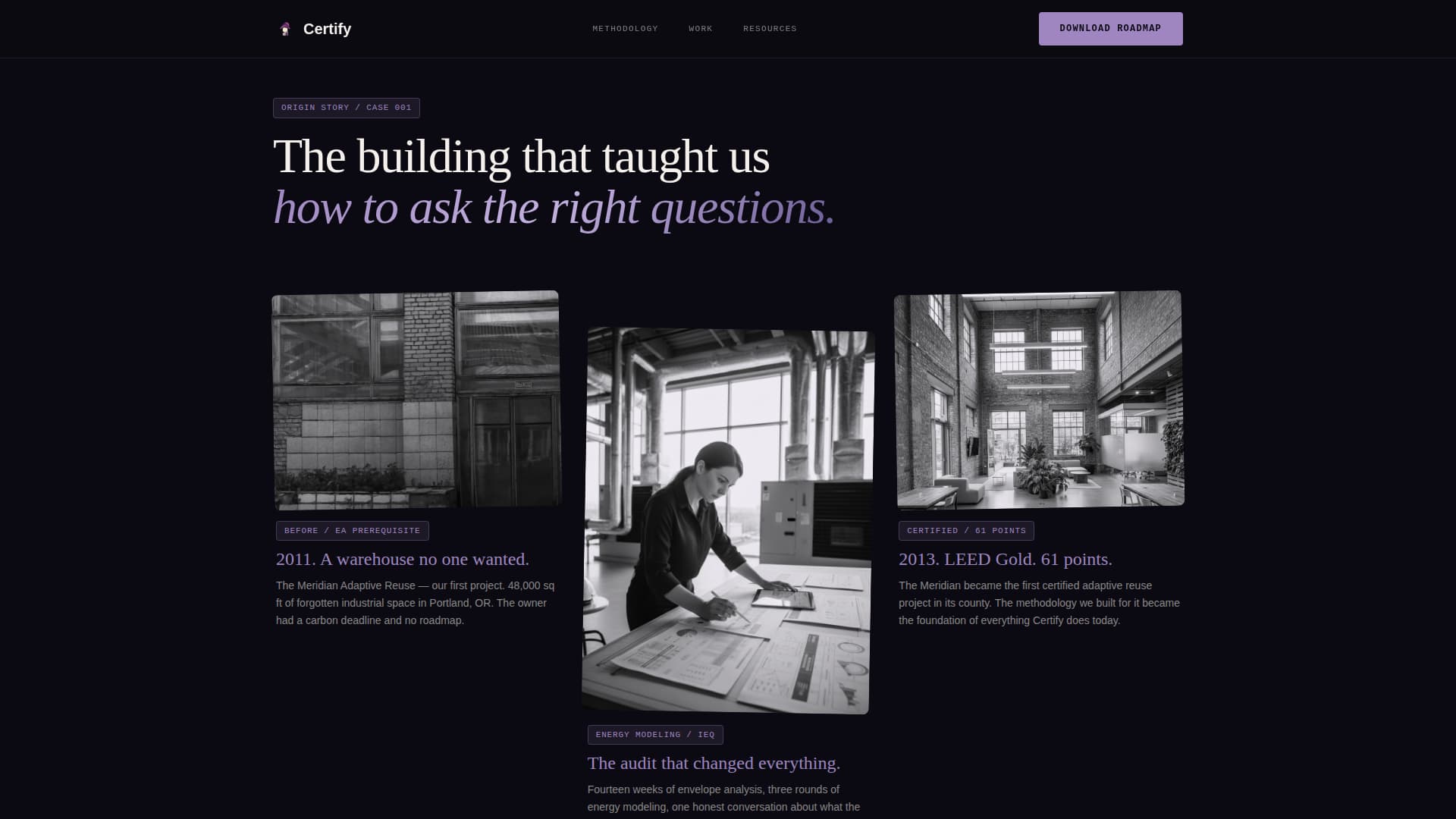 Sustainable & Green Architecture Directory Website Template