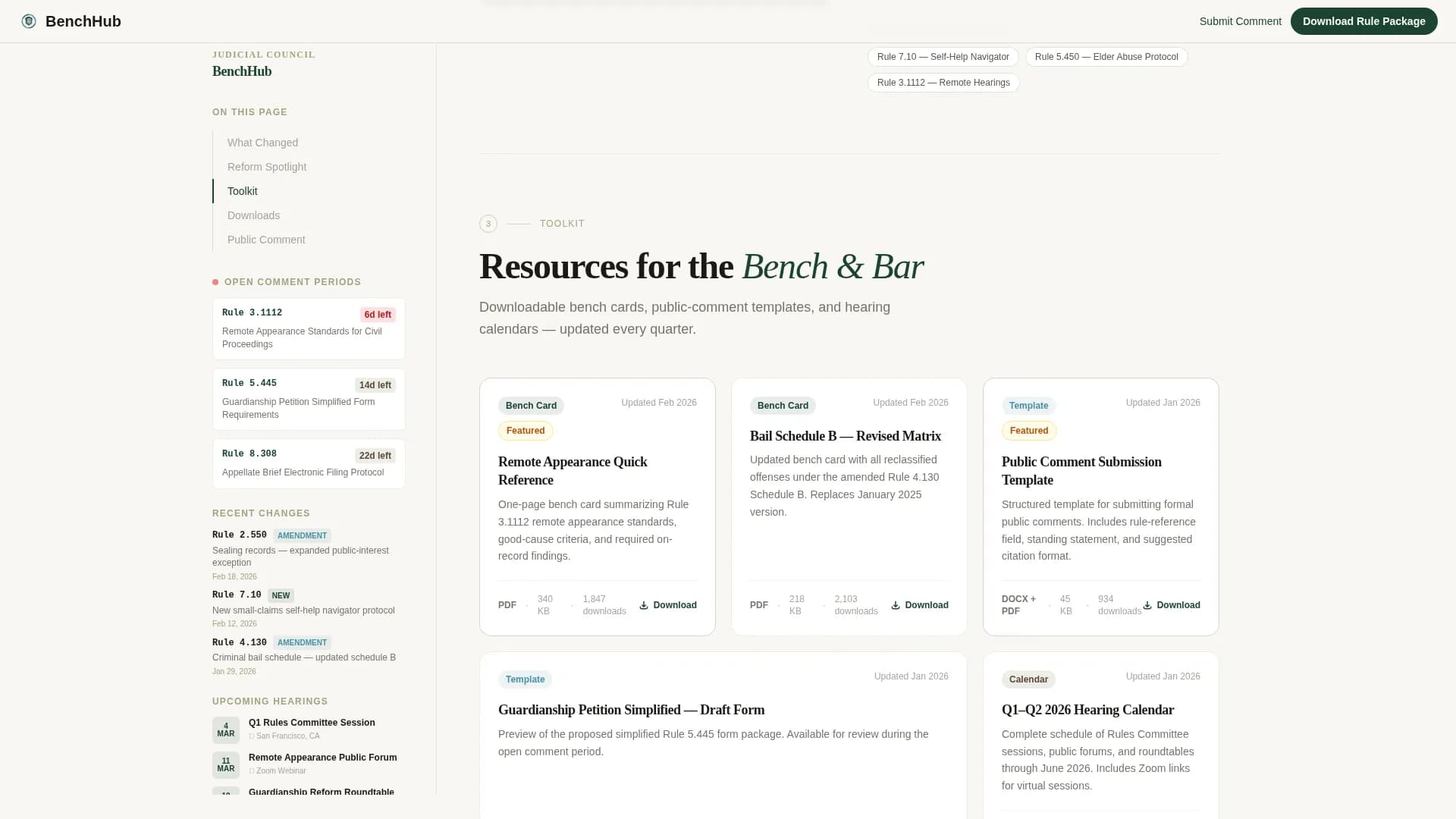 Court & Legal Blog Website Template