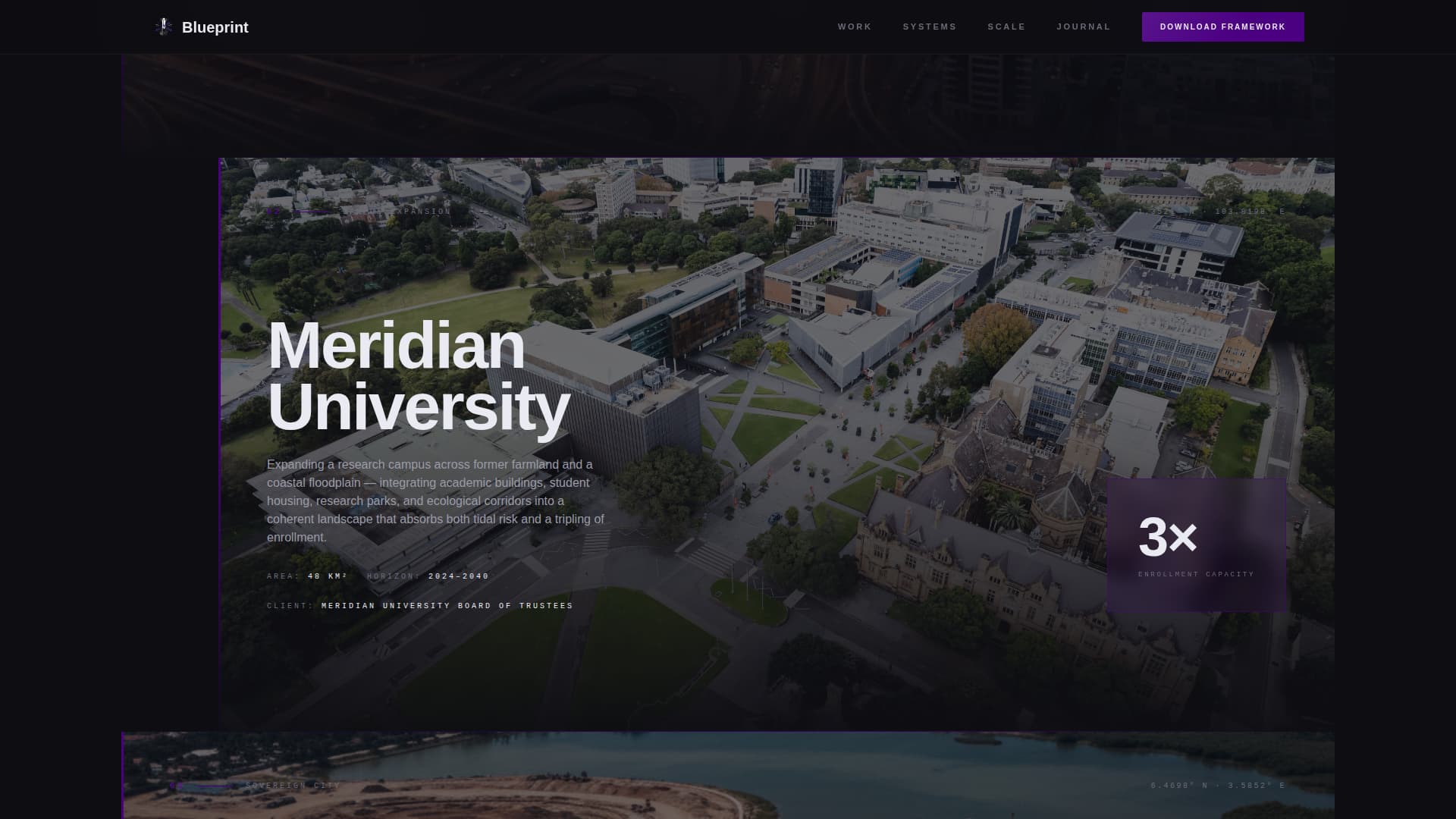 Urban Planning & Design Professional Website Template