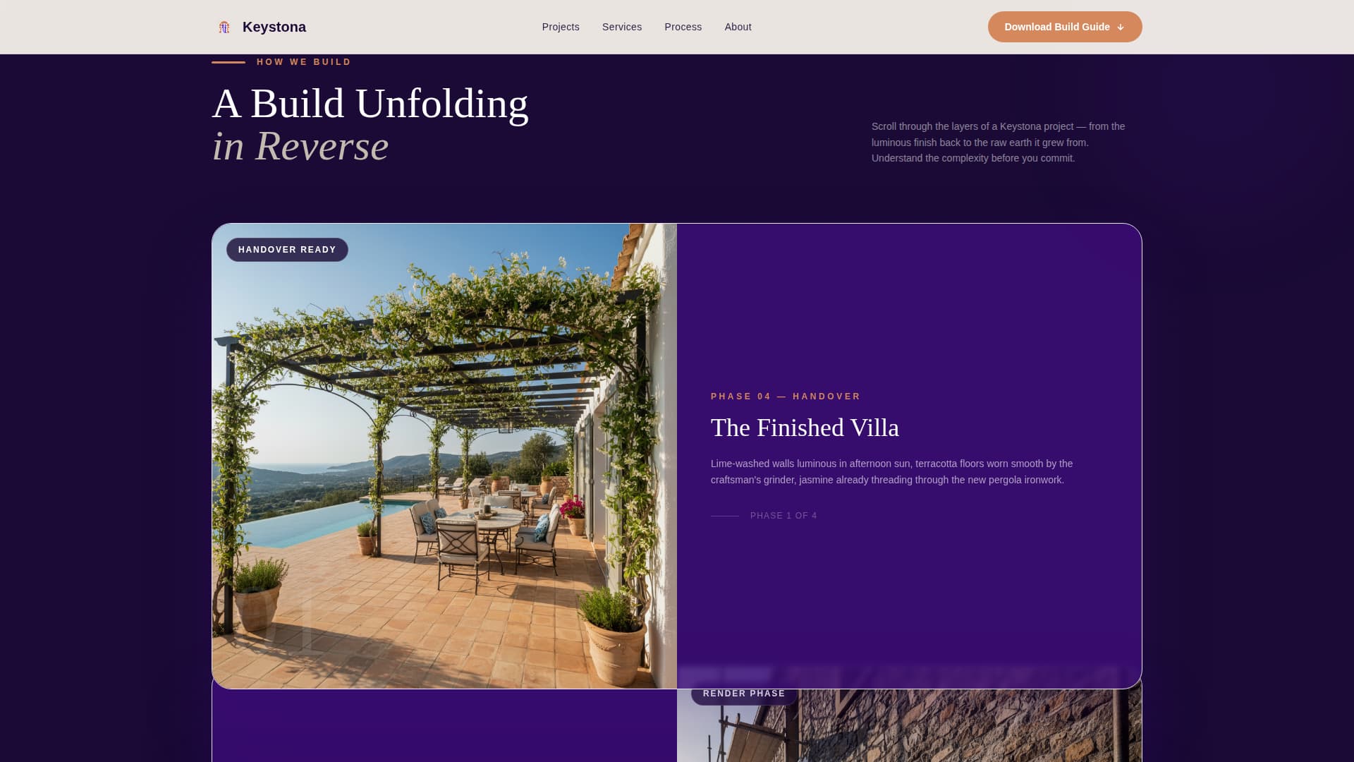 Mediterranean Architecture Professional Website Template