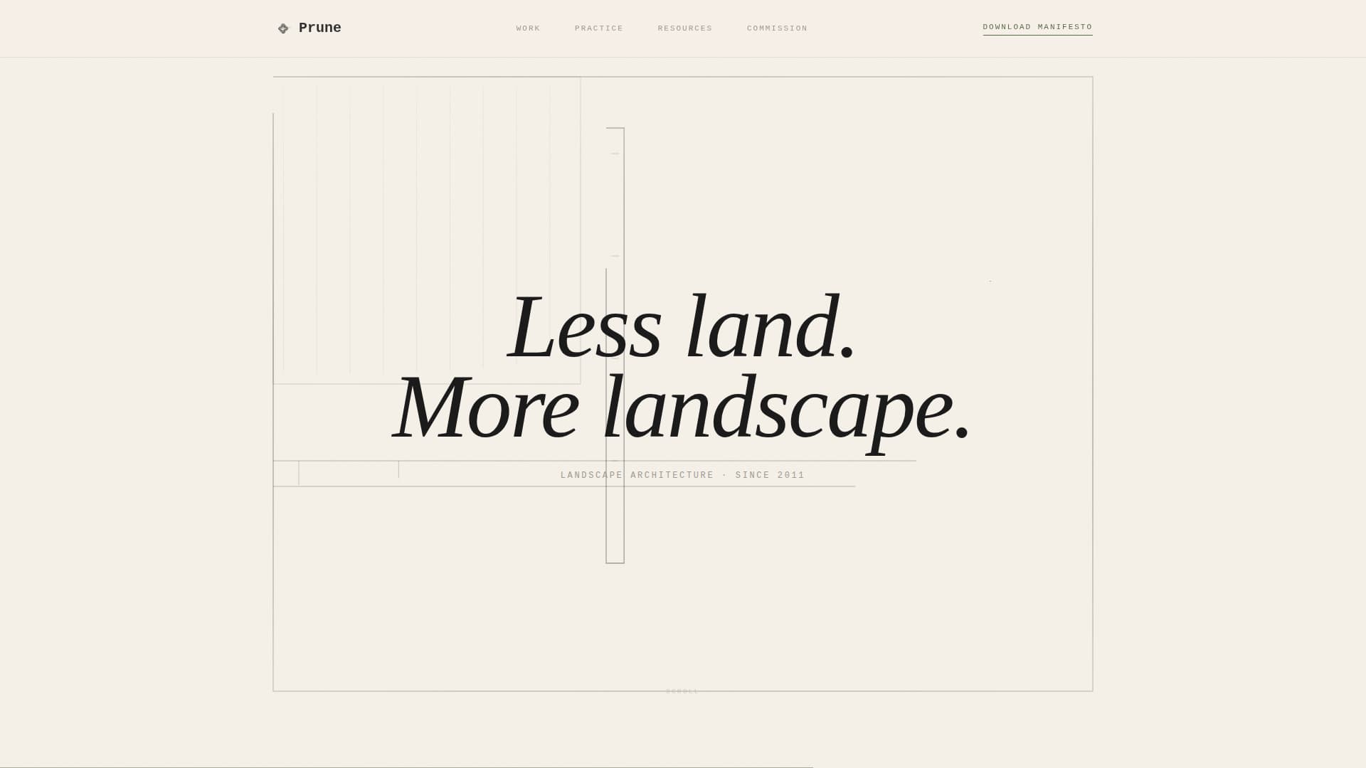 Minimalist Architecture Blog Website Template