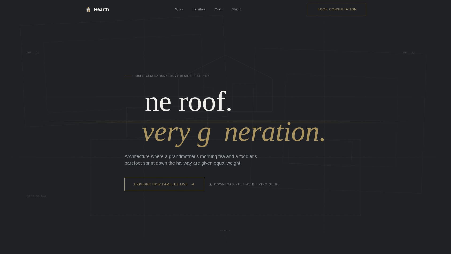 Residential Specialty Design Specialist Professional Website Template