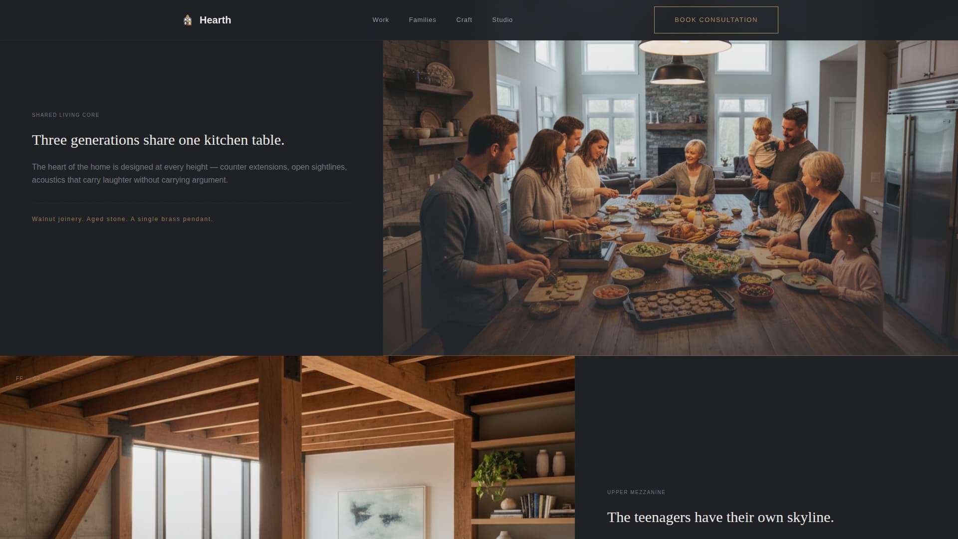 Residential Specialty Design Specialist Professional Website Template