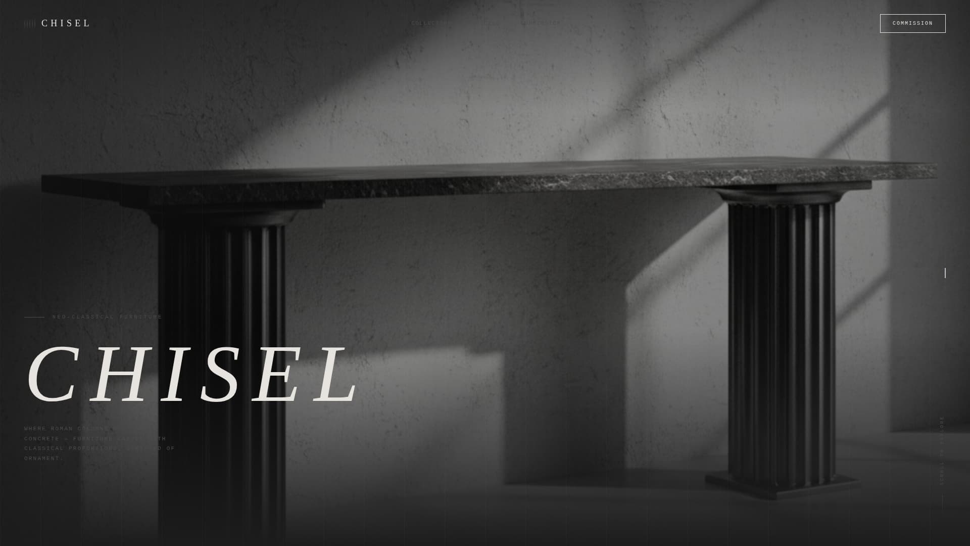 Neo-Classical Architecture Professional Website Template