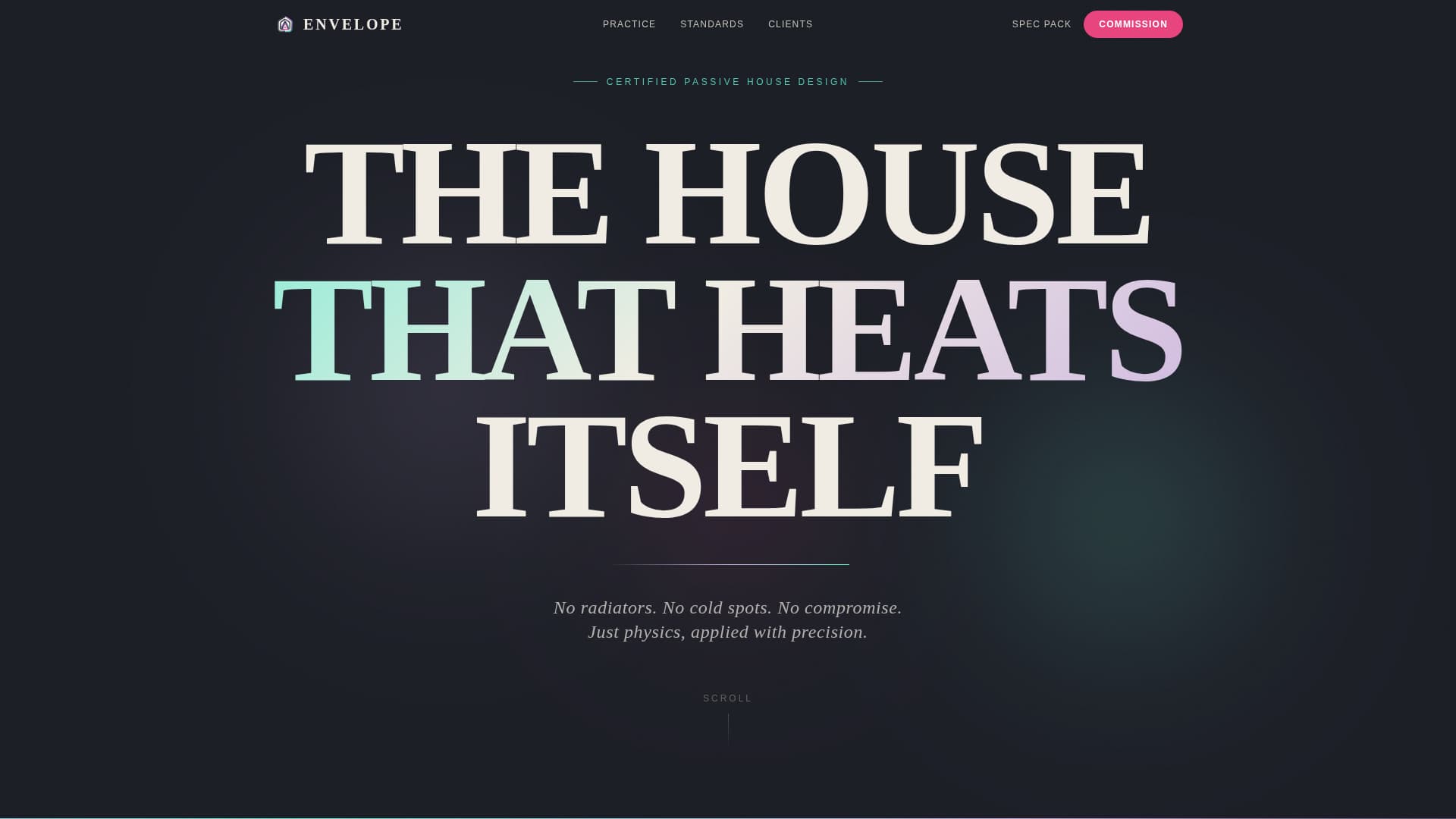 Residential Design Blog Website Template