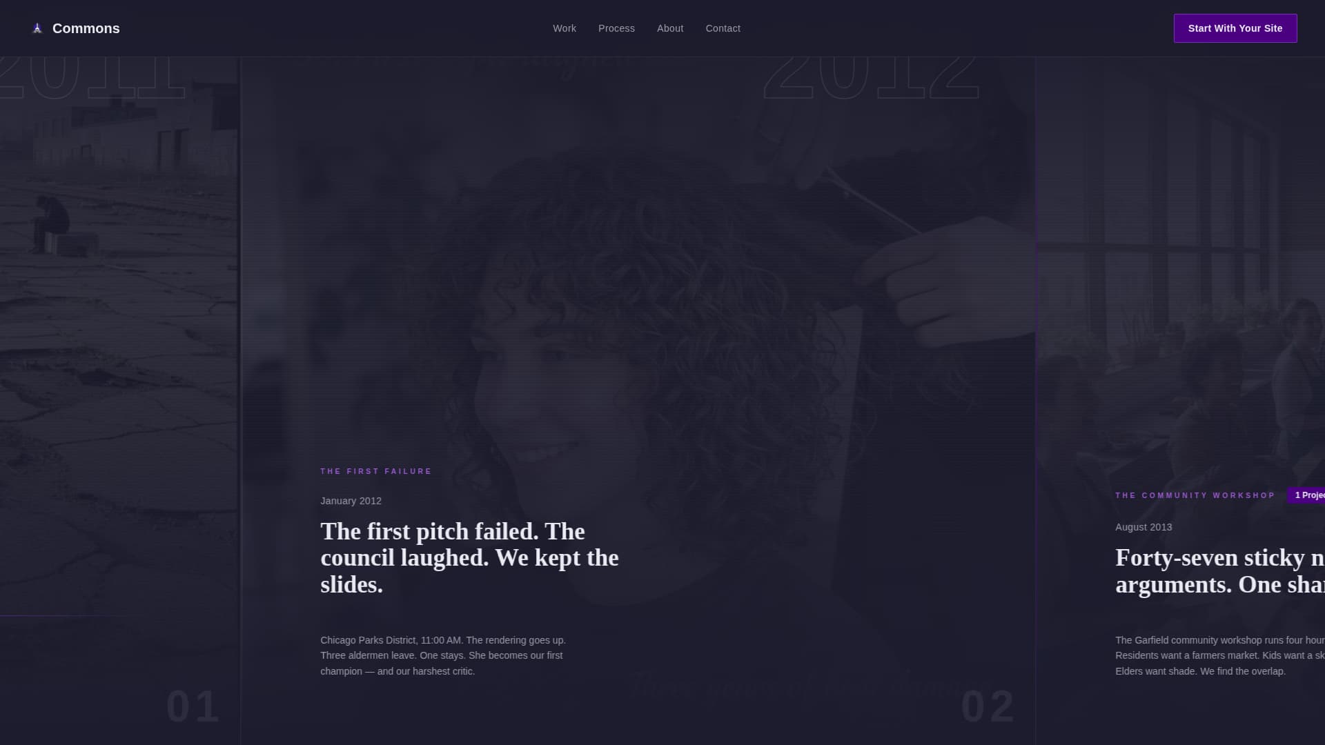 Landscape Architecture Professional Website Template