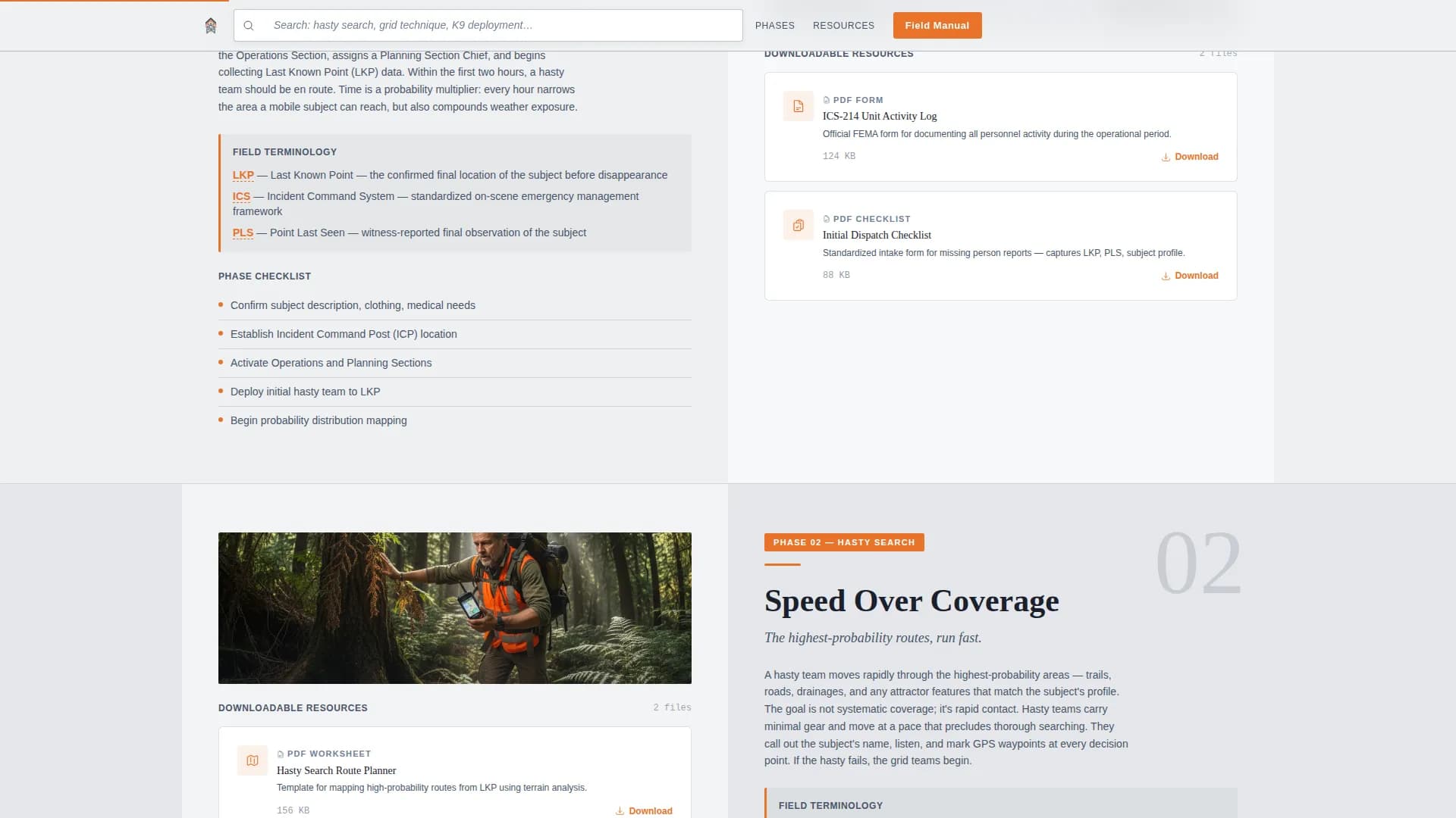 Beacon — Responsive Emergency Dispatch Landing Page Template
