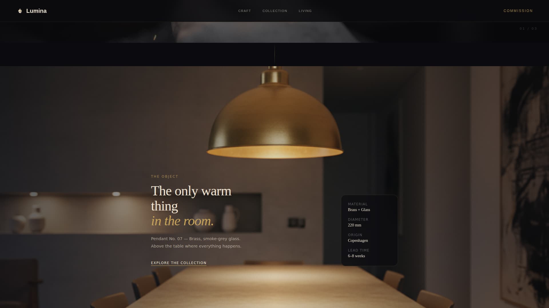 Scandinavian Architecture Blog Website Template